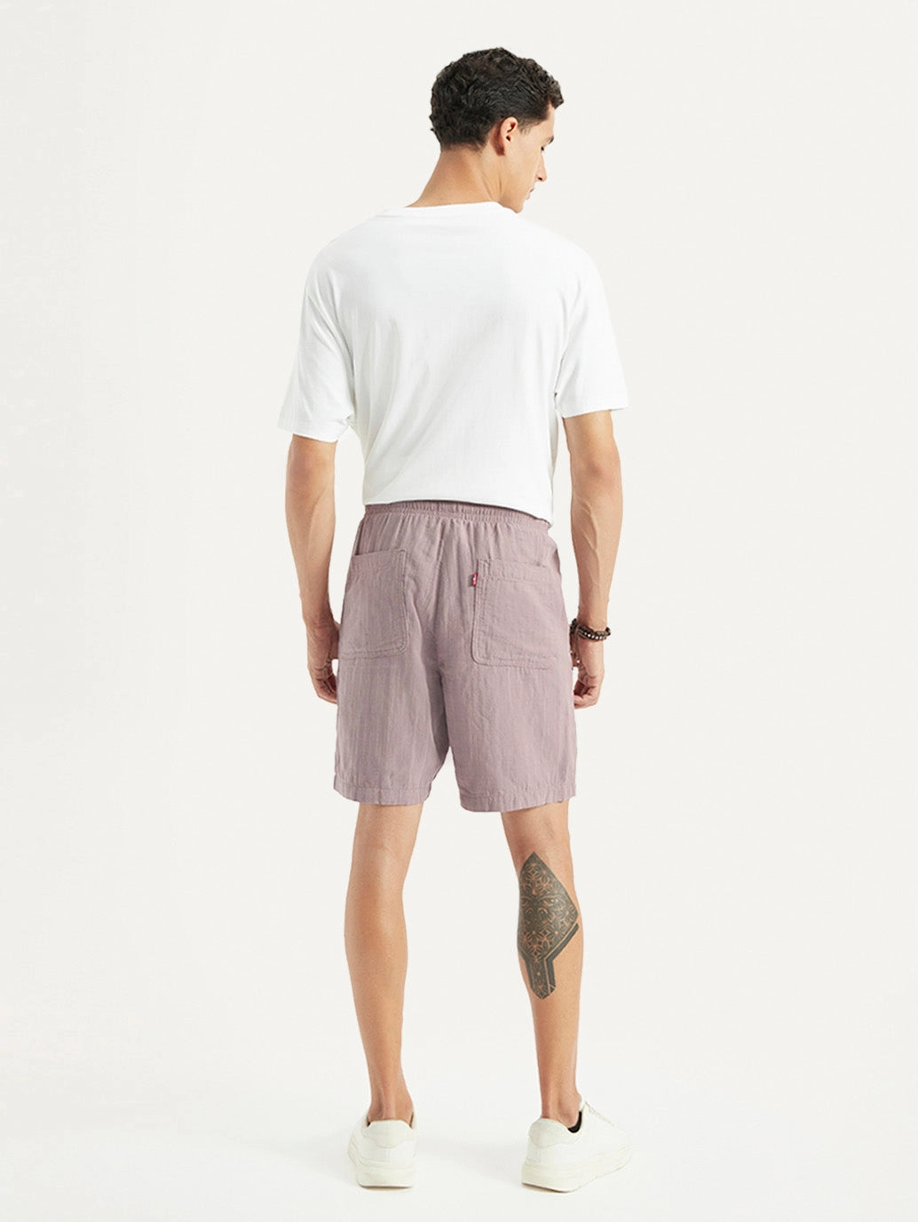 Men's Mauve Regular Fit Shorts Quick Layer Wear
