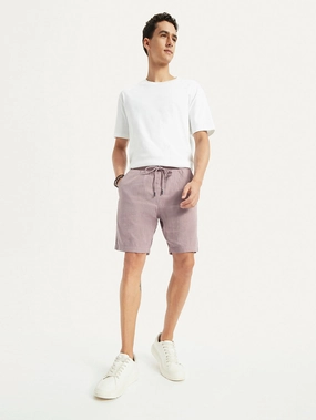 Quick Access Pockets Comfort Movement Men's Mauve Regular Fit Shorts