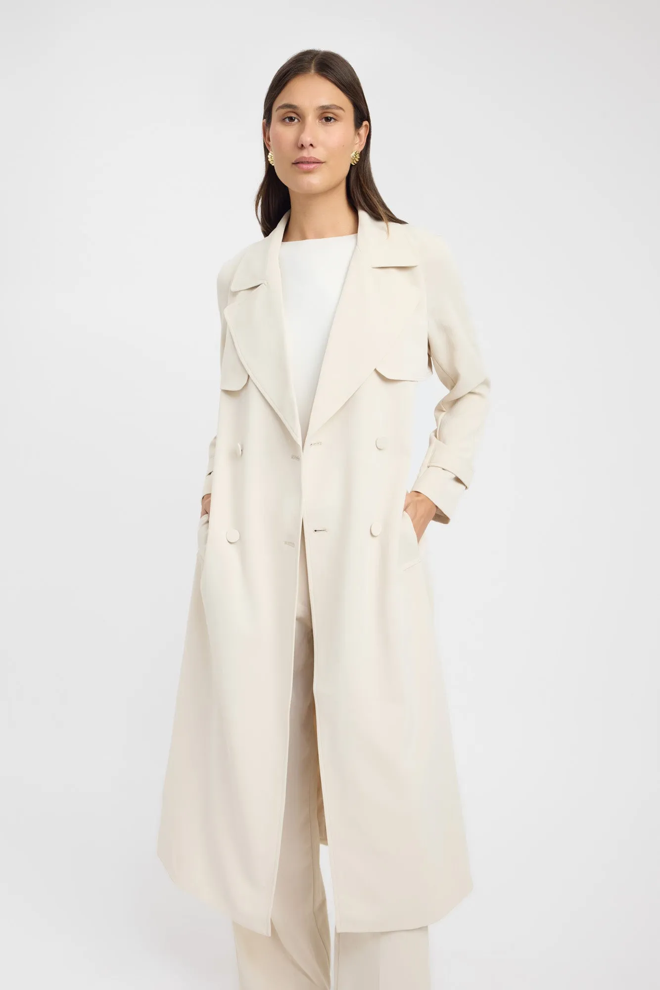 Seamless Technology Non Slip Collar Opal Trench