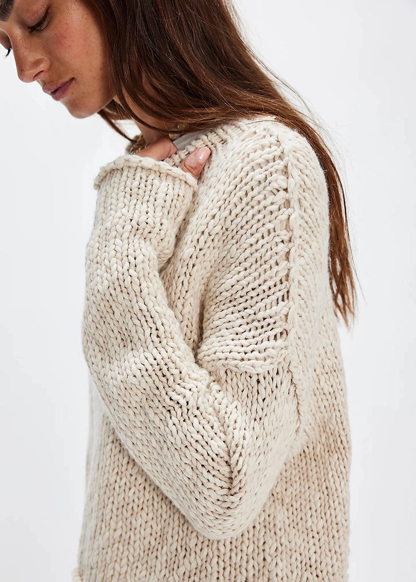 Sustainable Sourcing Certified Opal Sweater - Tea