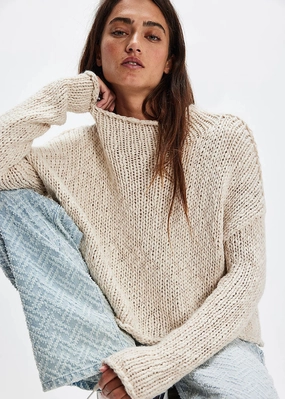 Chill Vibe Opal Sweater - Tea