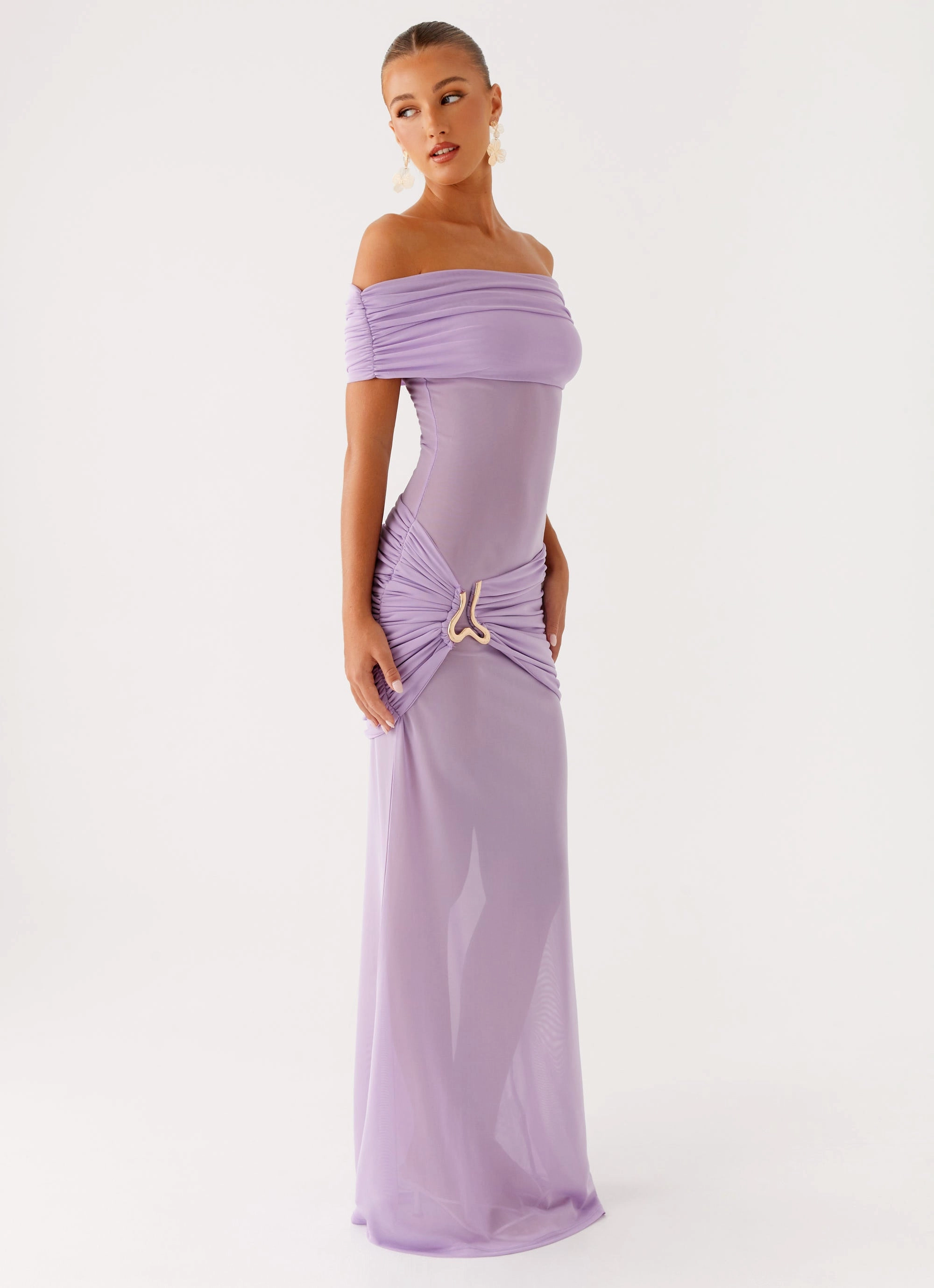 Airy Feel Benji Maxi Dress - Lilac