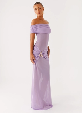 Airy Feel Benji Maxi Dress - Lilac