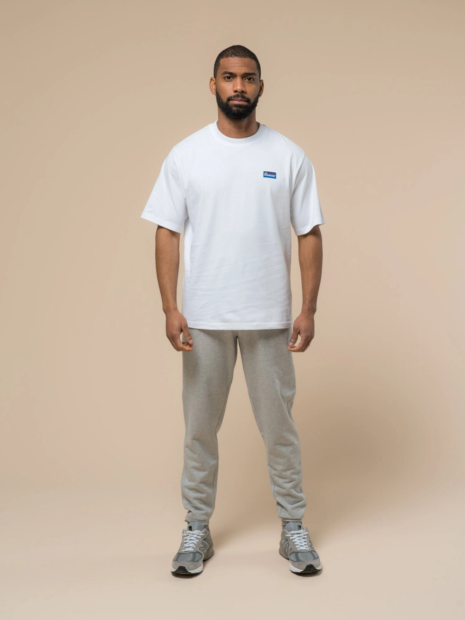 High Stretch Fit Flexible Layer Fit Original Logo Sweat Pant in Athletic Grey Heather