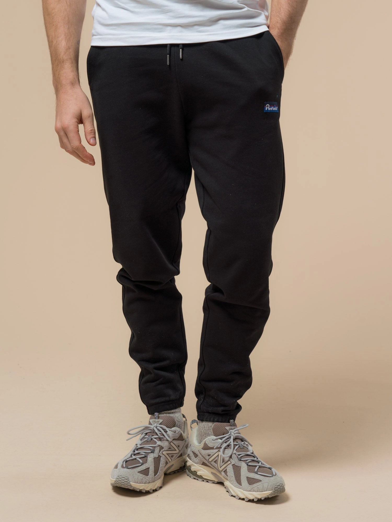 Original Logo Sweat Pant in Black Chilly Day Ready No Fuss Fit