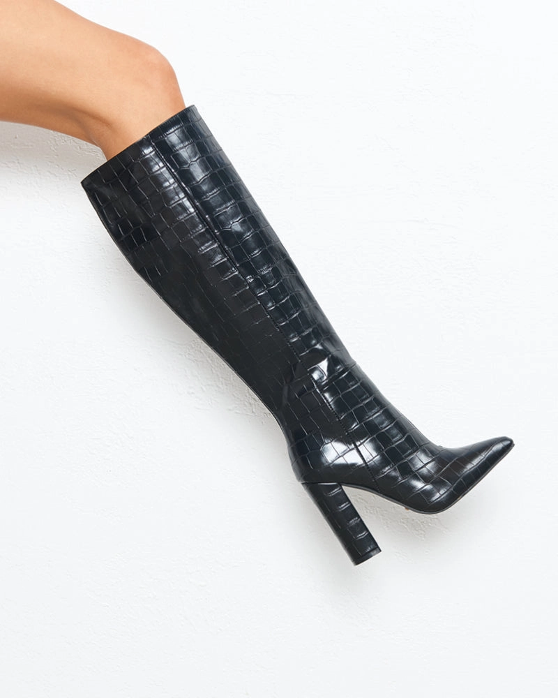 Anti Friction MILLA WIDE FIT - BLACK CROC