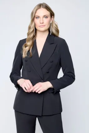 Chill Look Contrast Stitch Carre Noir - 5619 Tailored Blazer