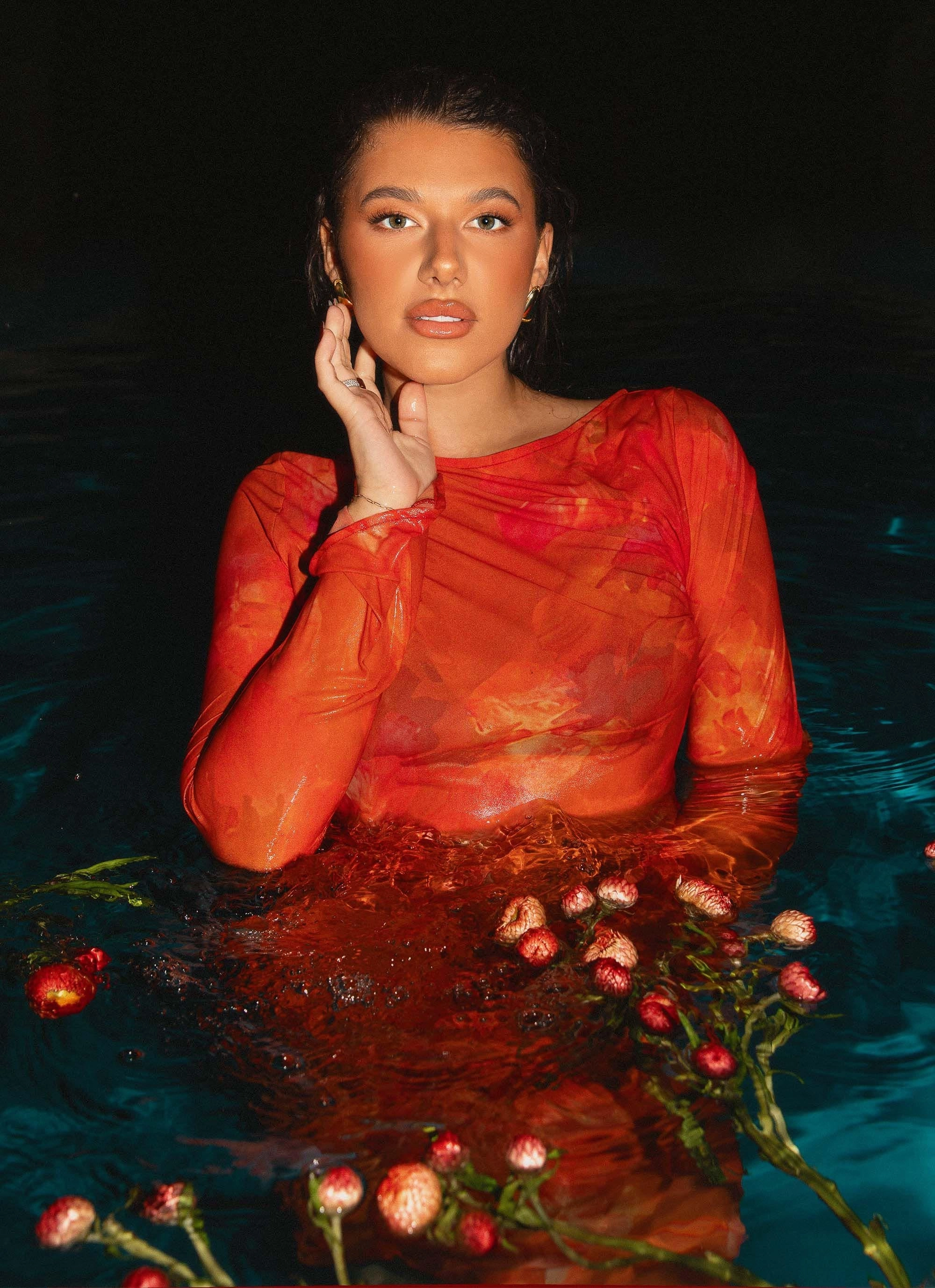 Cocktail Ready Lorde Maxi Dress - Amber