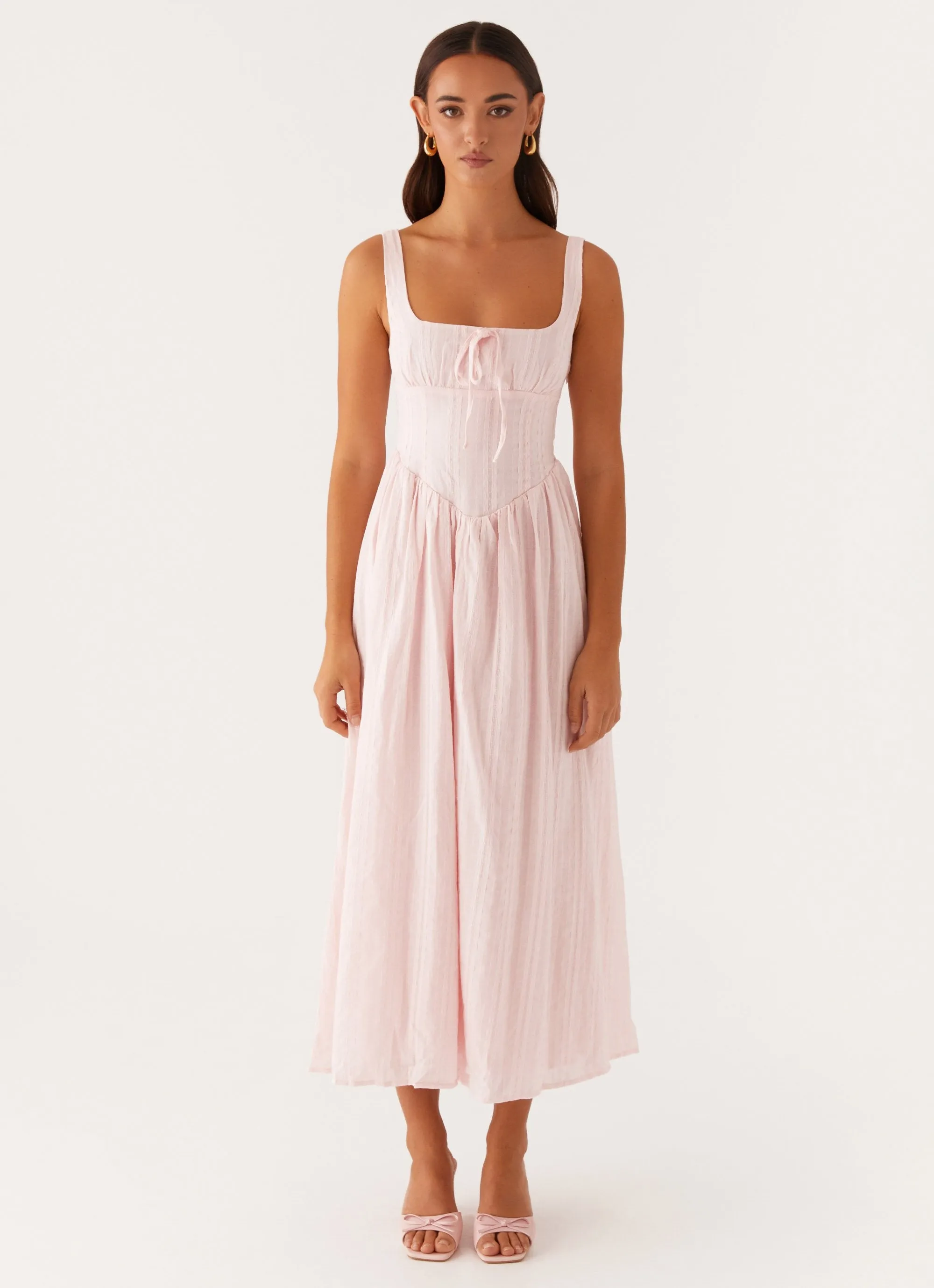 Pascuelle Midi Dress - Pink Active Moments