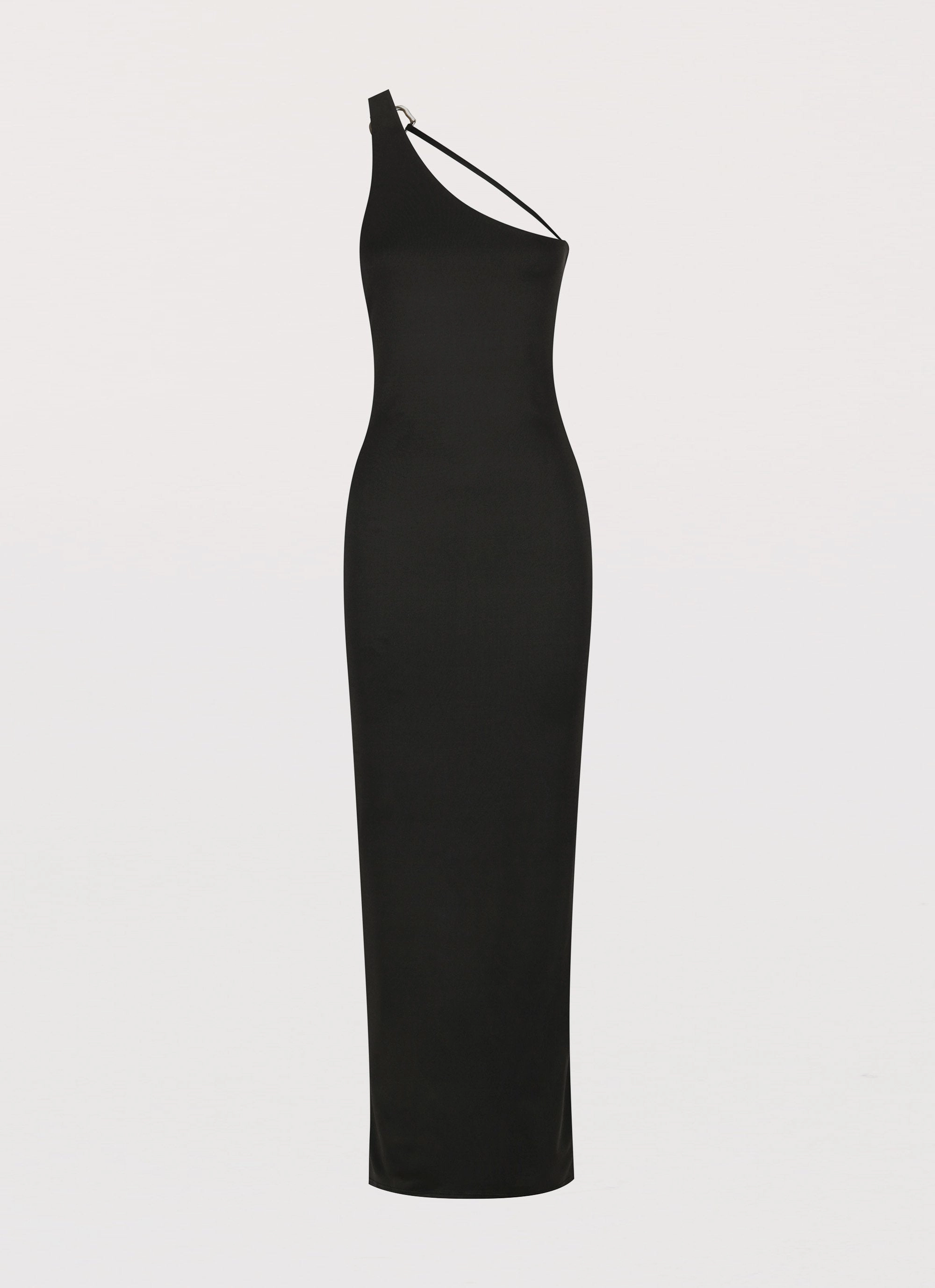Cafe Vibe Iris Backless Maxi Dress - Black