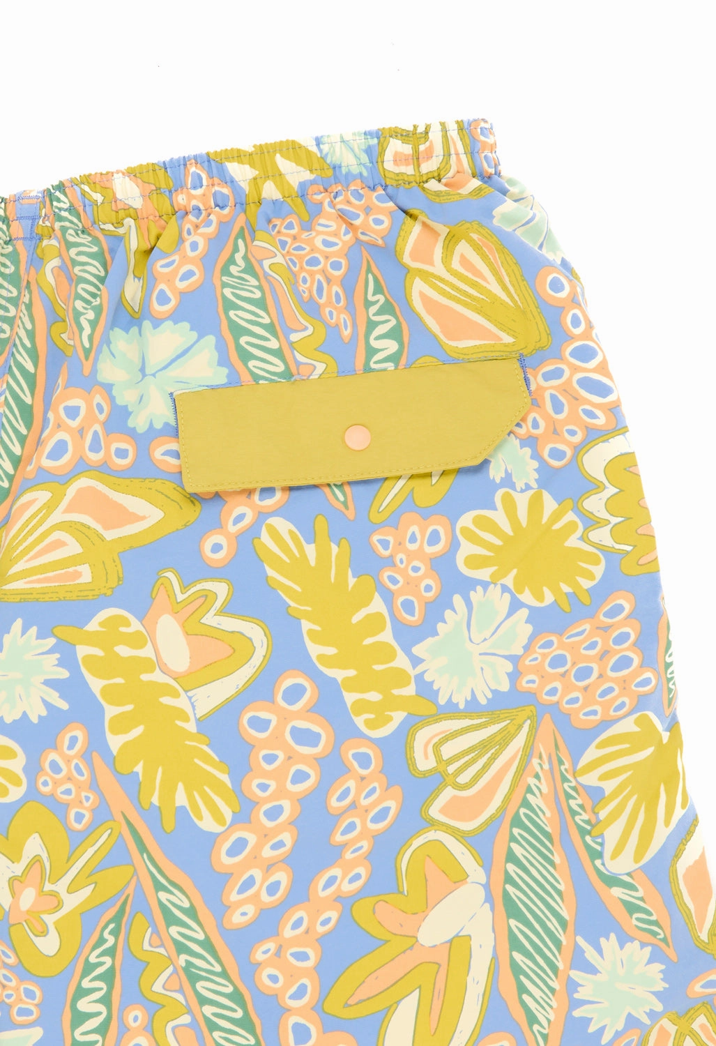 Sport Ready Patagonia Men's Baggies 5" Shorts - Flourish / Abundant Blue