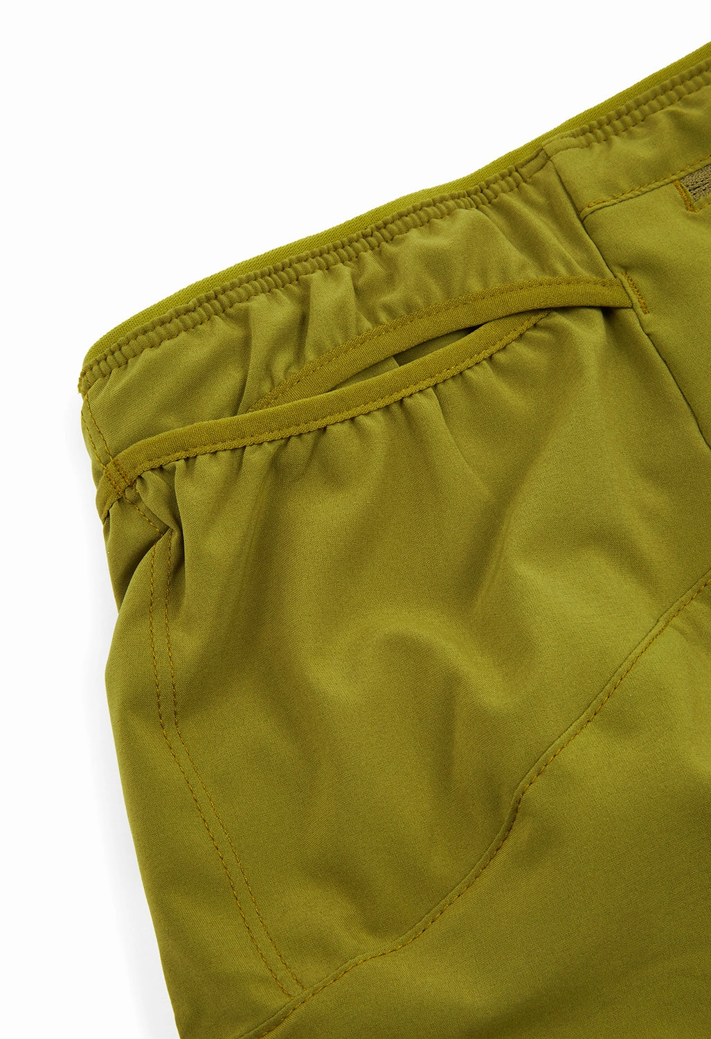 Compression Lining Breezy Feel Patagonia Men's Strider Pro Shorts - 7 in. - Graze Green