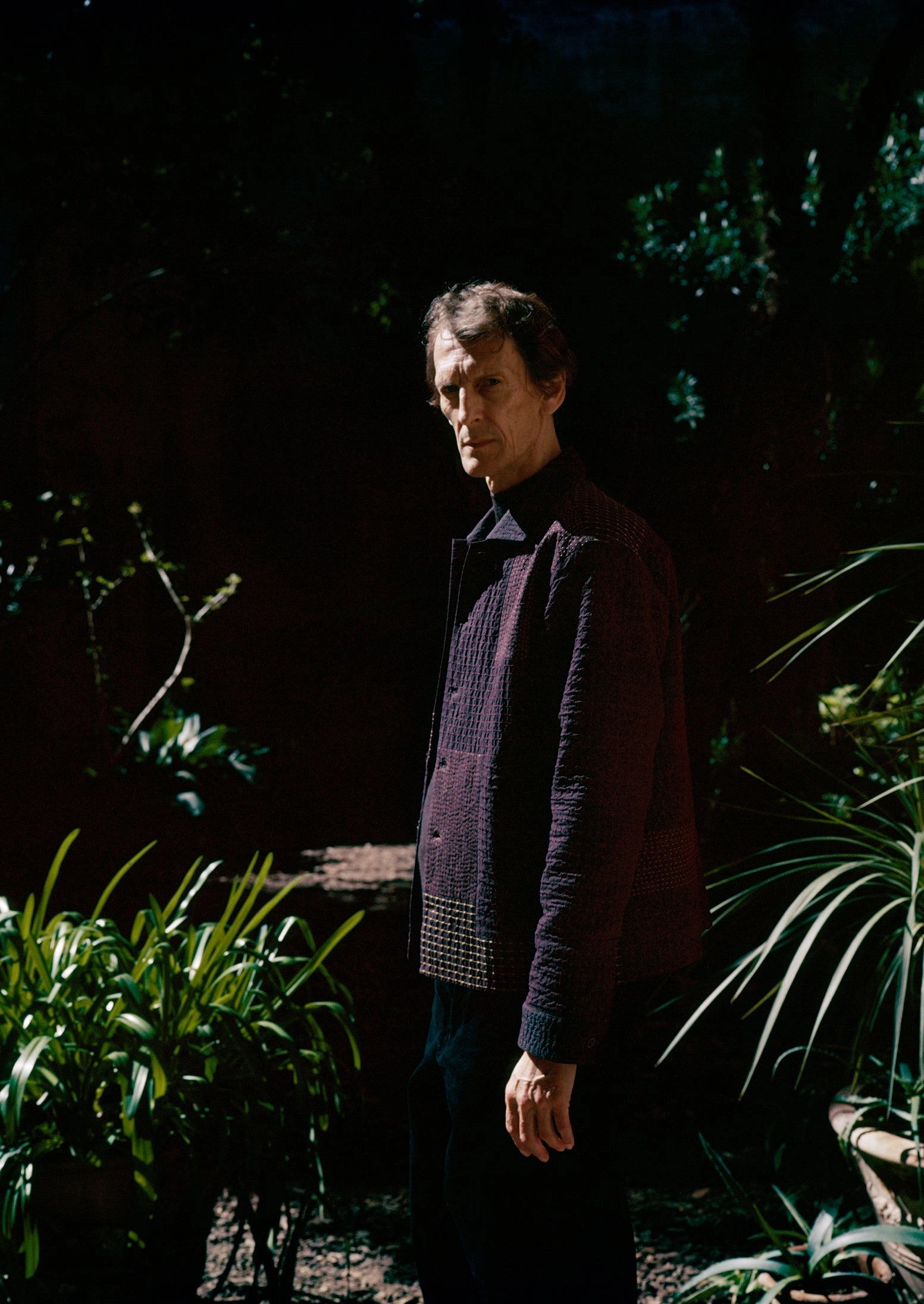 Patchwork Kantha Stitch Shirt | Black Walnut Everyday Comfort