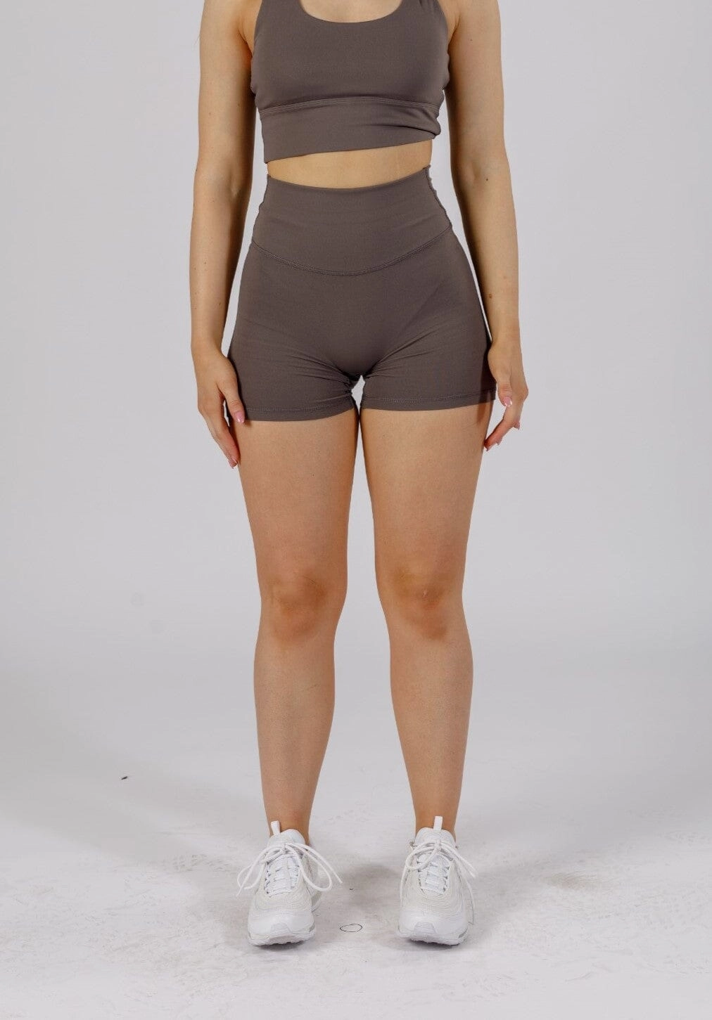 RecStretch Original Sculptseam? Plus Short Gunmetal UPF Sun Protection Poolside Wear