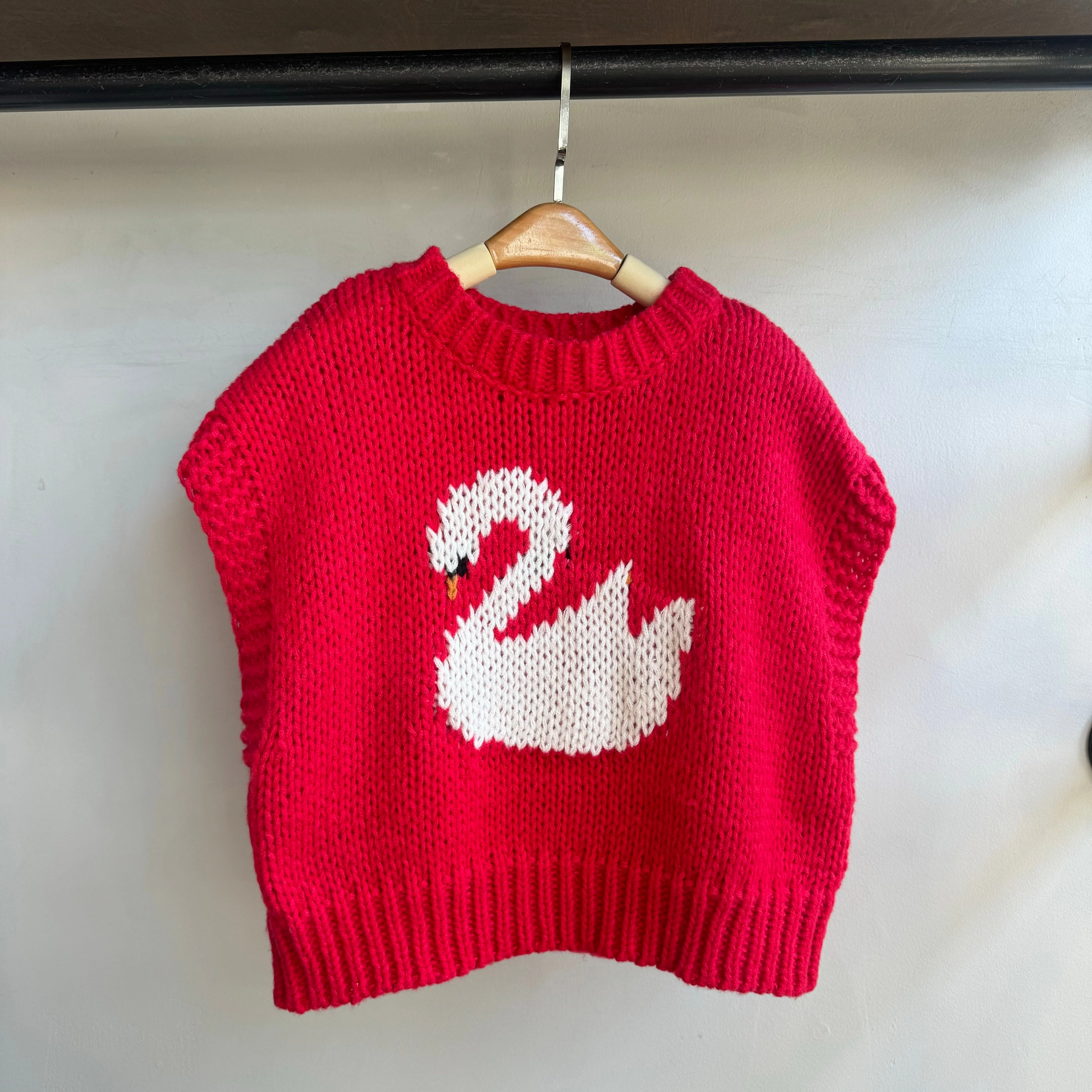 SWAN Sweater fuzzy texture Odor Resistant Material