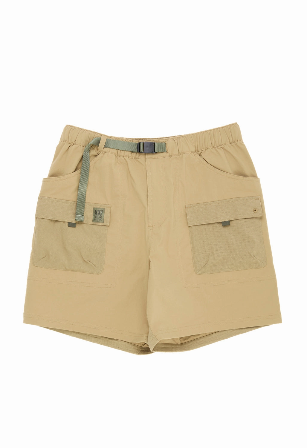 Water Resistant animal print shorts Topo Designs Men's Retro River Shorts - Elmwood