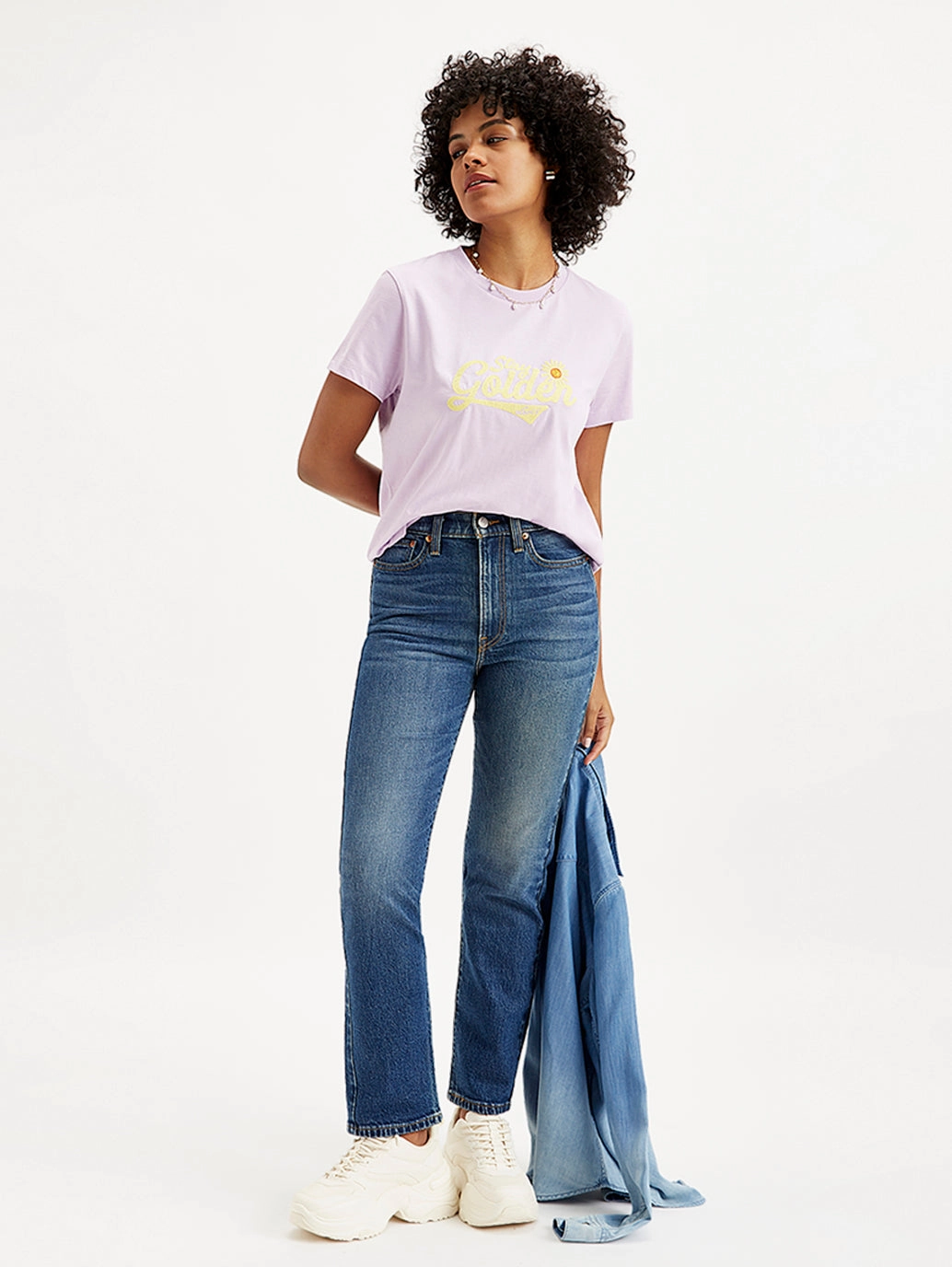 Clean Lines Women's Blue Wedgie Straight Fit Mid Rise Jeans