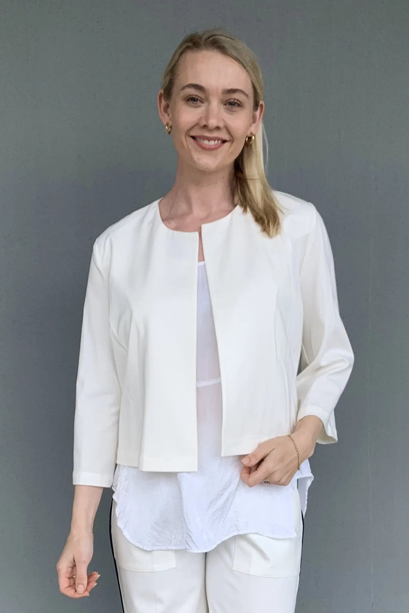 Anti Slip Interior Peruzzi - S24199 Edge To Edge Jacket