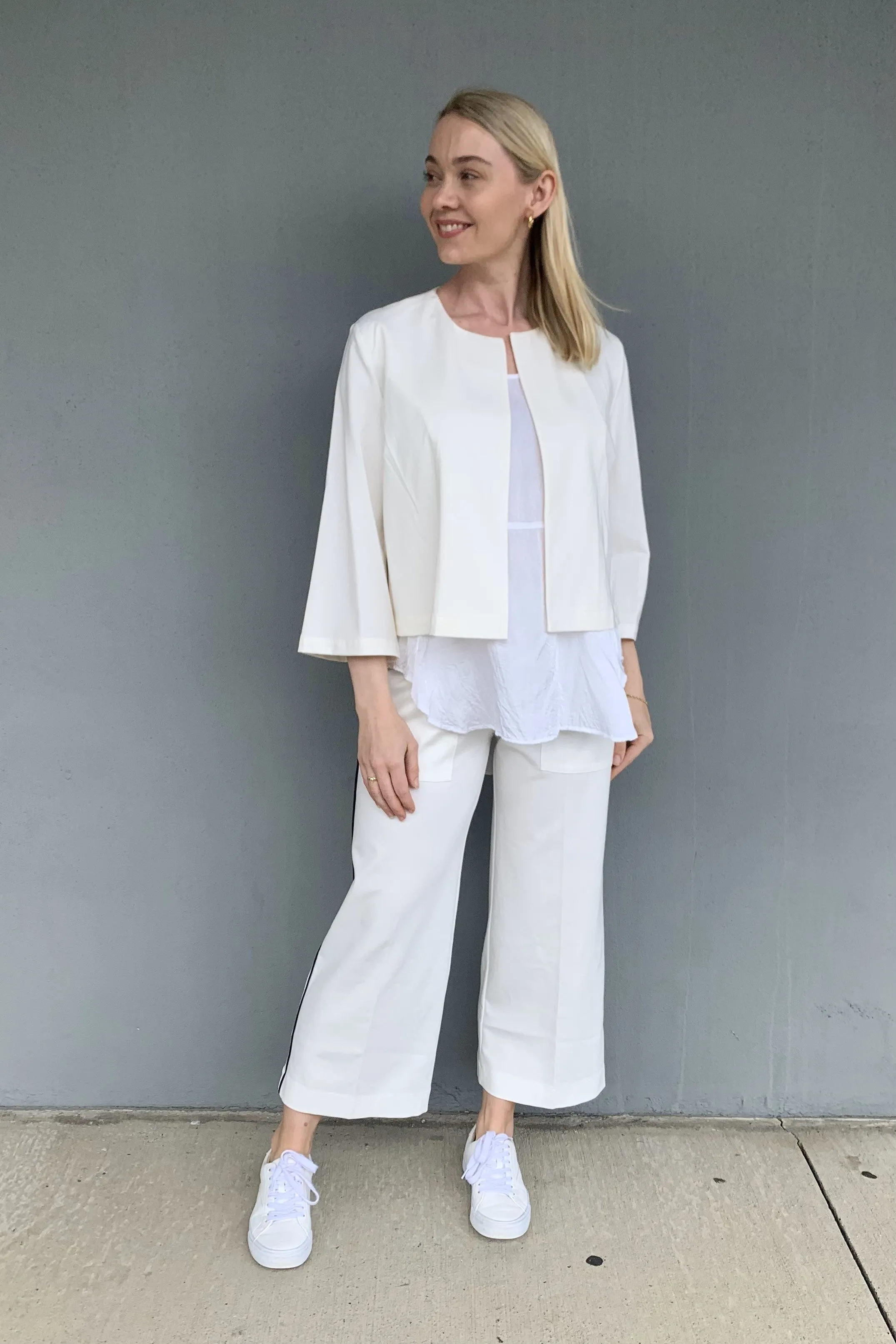 MeshLinedVents Anti Static Treatment Peruzzi - S24199 Edge To Edge Jacket