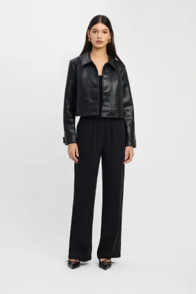 Adjustable Hood Phoenix Button Jacket