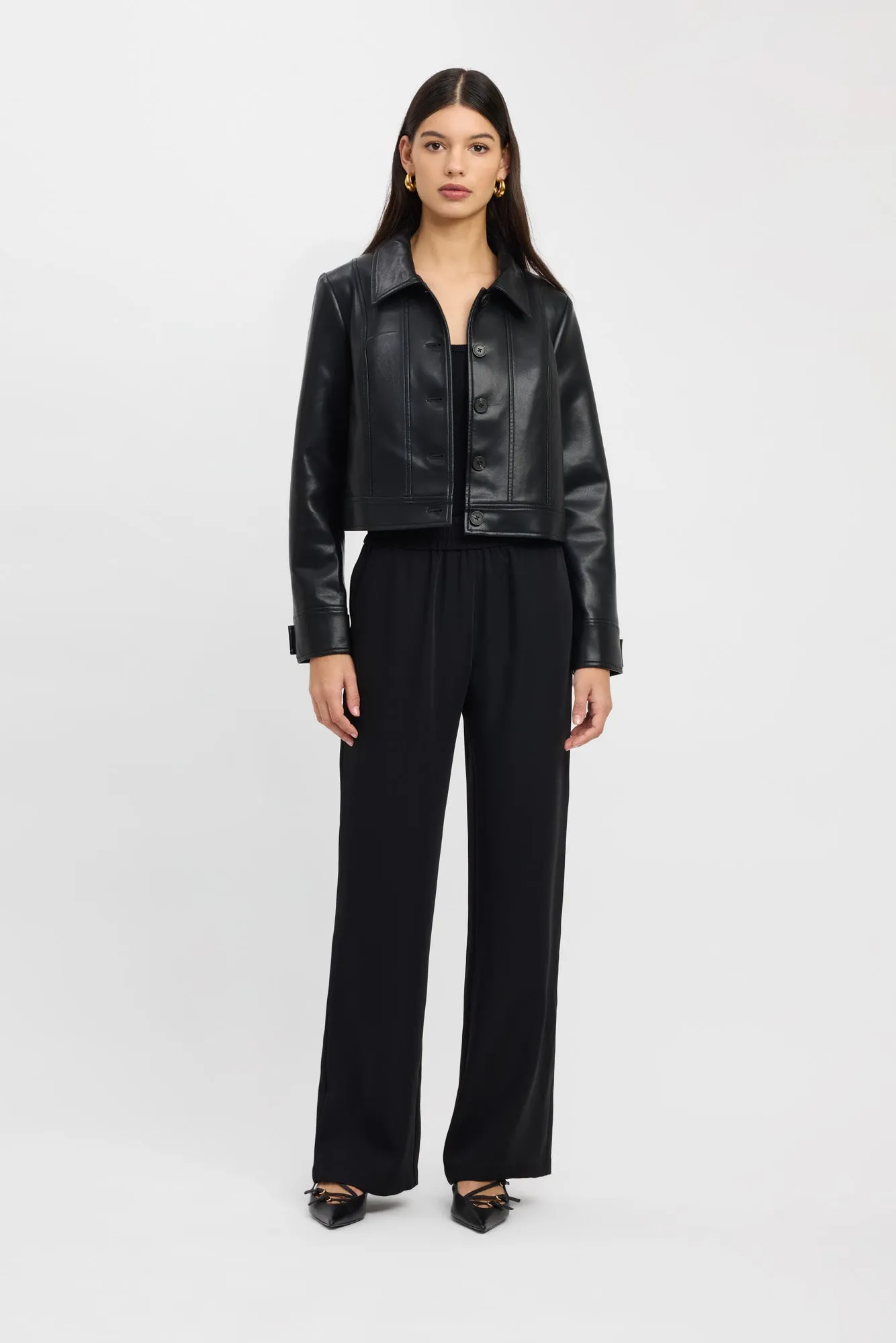 Phoenix Button Jacket Elegant Evening Double Layered Hood