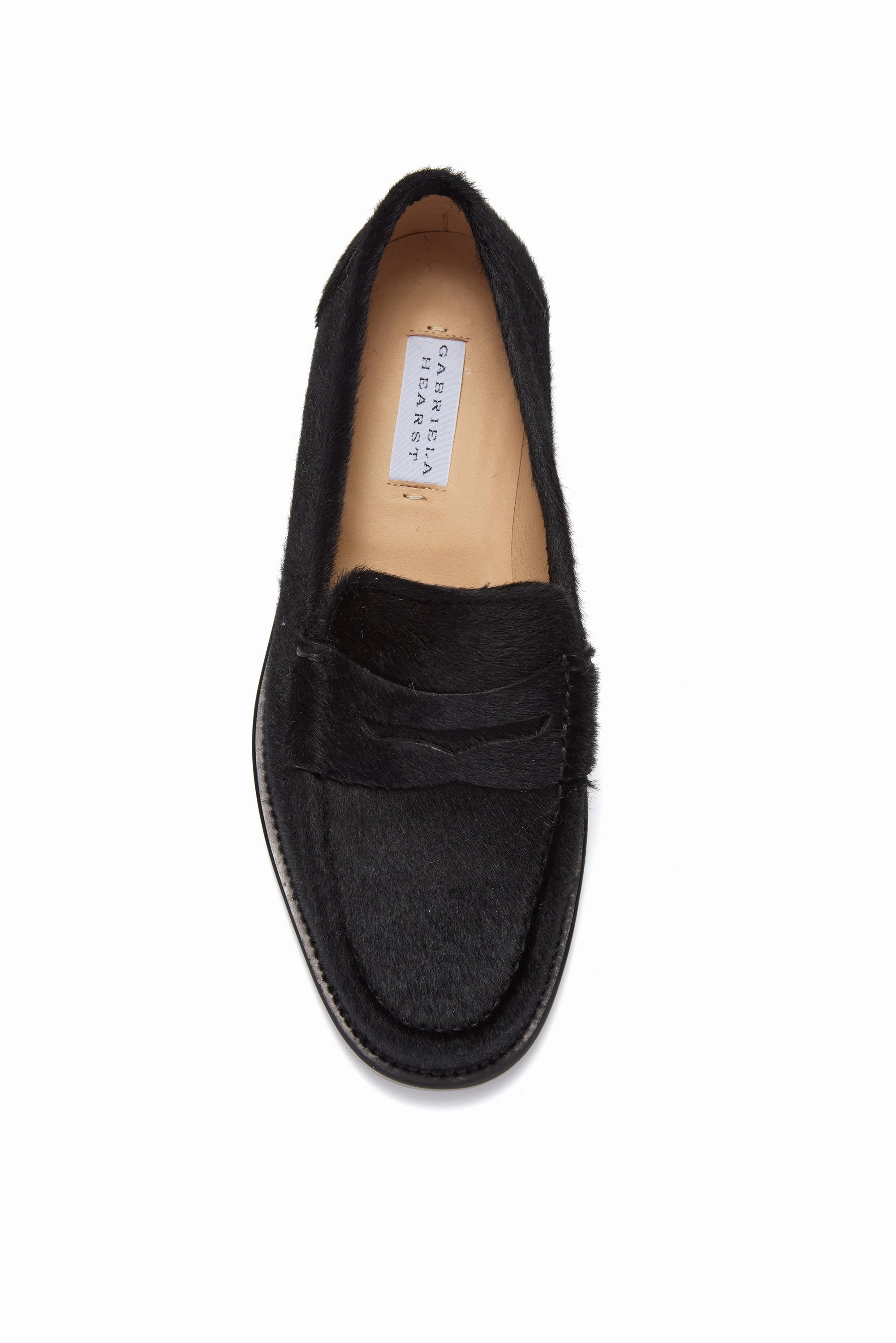 Pierre Loafer in Black Pony Hair Extended Wear