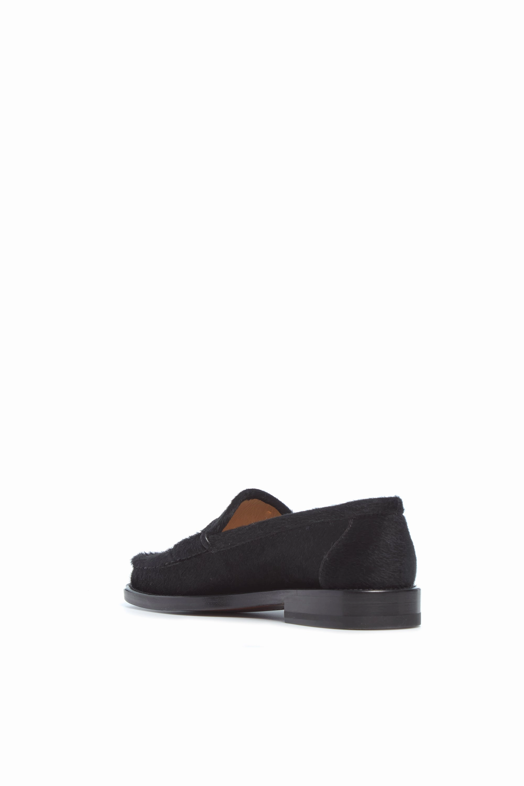 Pierre Loafer in Black Pony Hair True Hold Walk Open