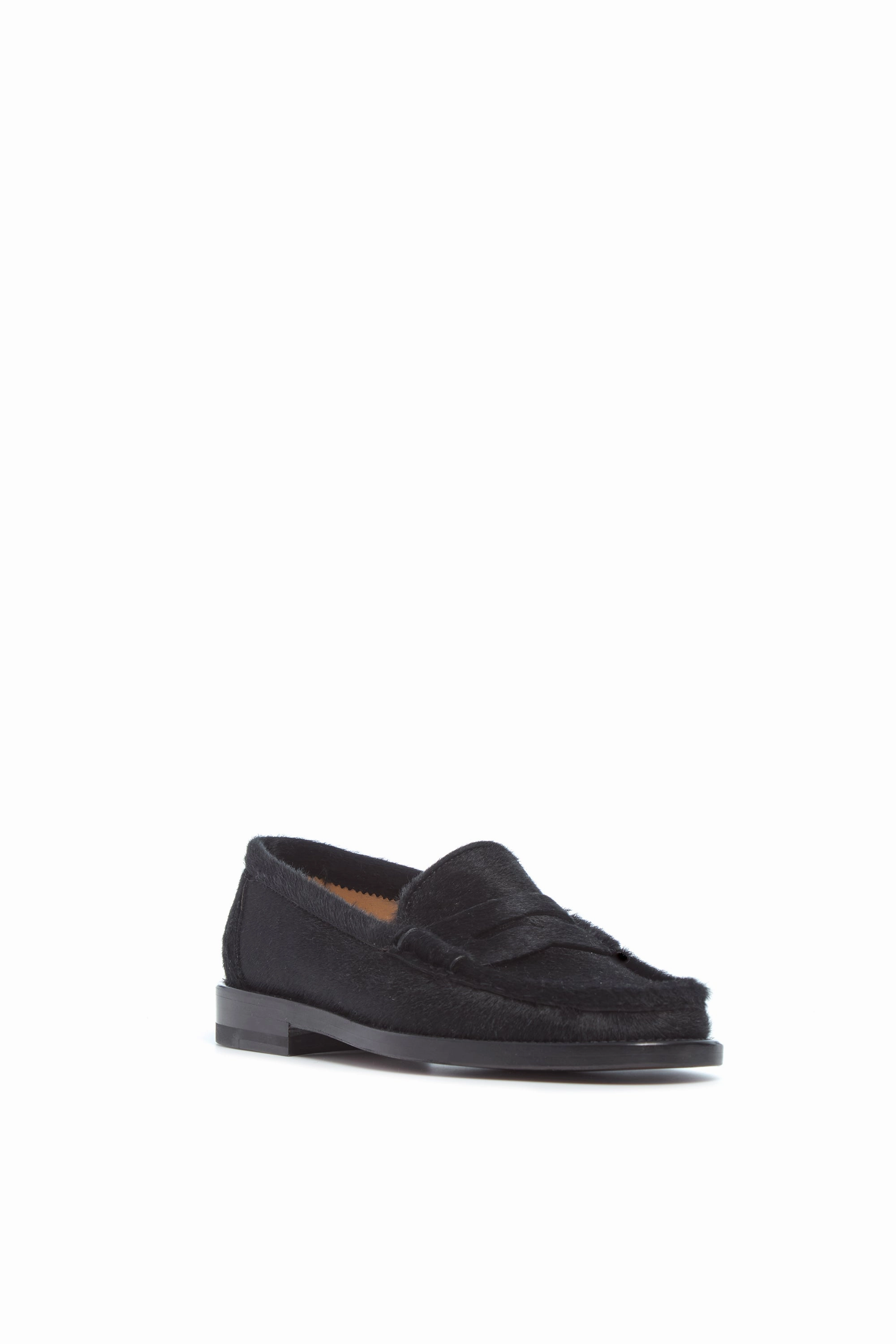 On The Move Pierre Loafer in Black Pony Hair