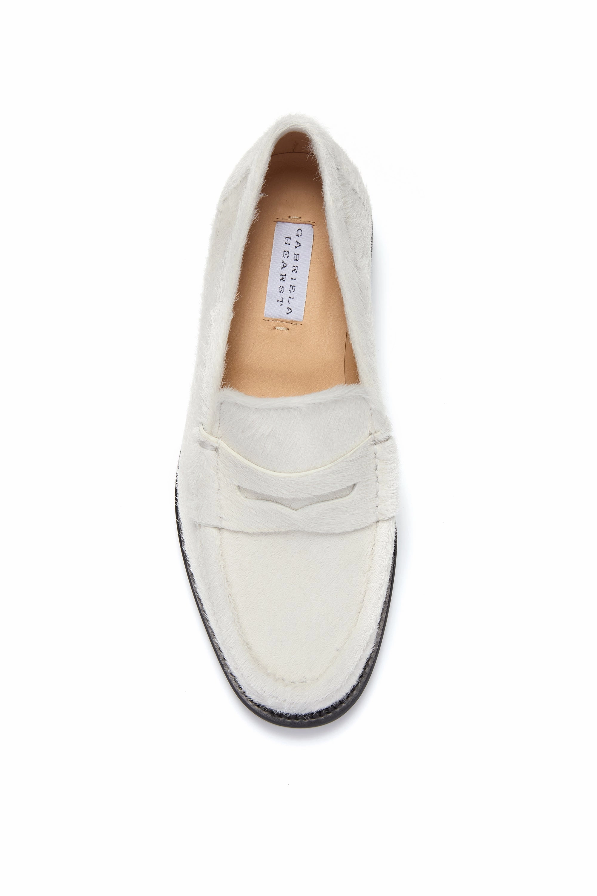 Quick Flow Fresh Steps Pierre Loafer in Ivory Pony Hair
