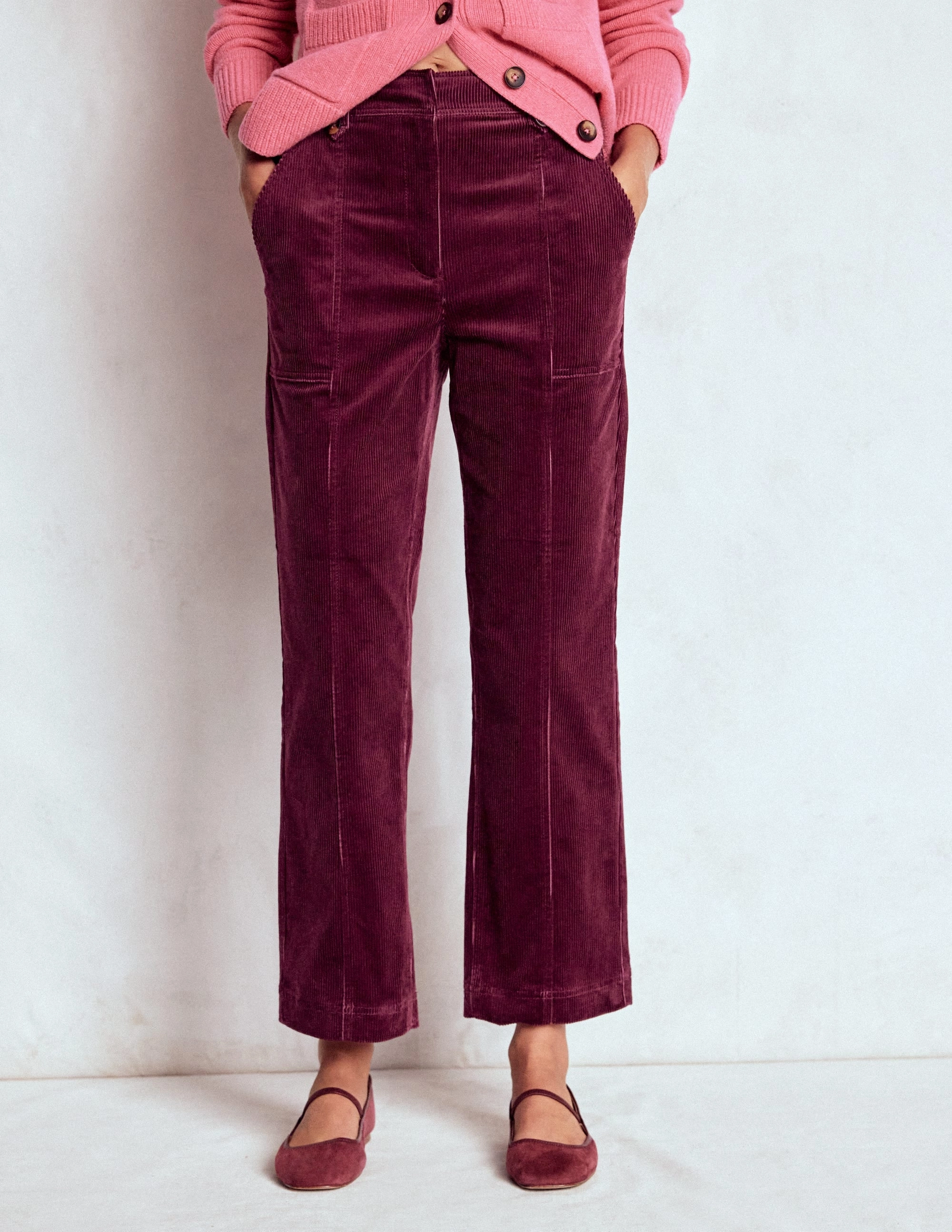Pimlico Cord Trousers-Deep Wisteria Chill Wear