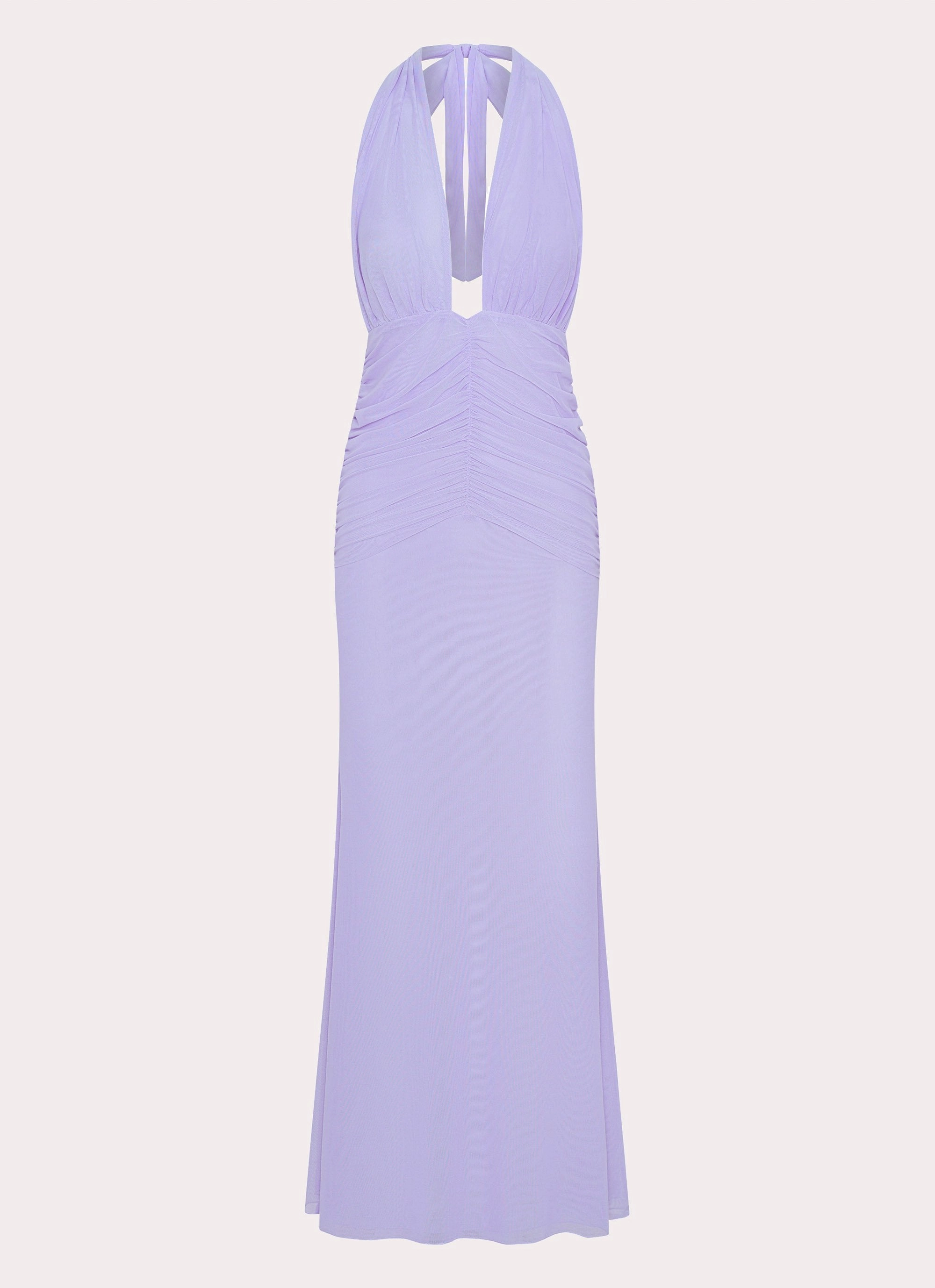 Smooth Design Cotton Skin Places To Be Maxi Dress - Lilac