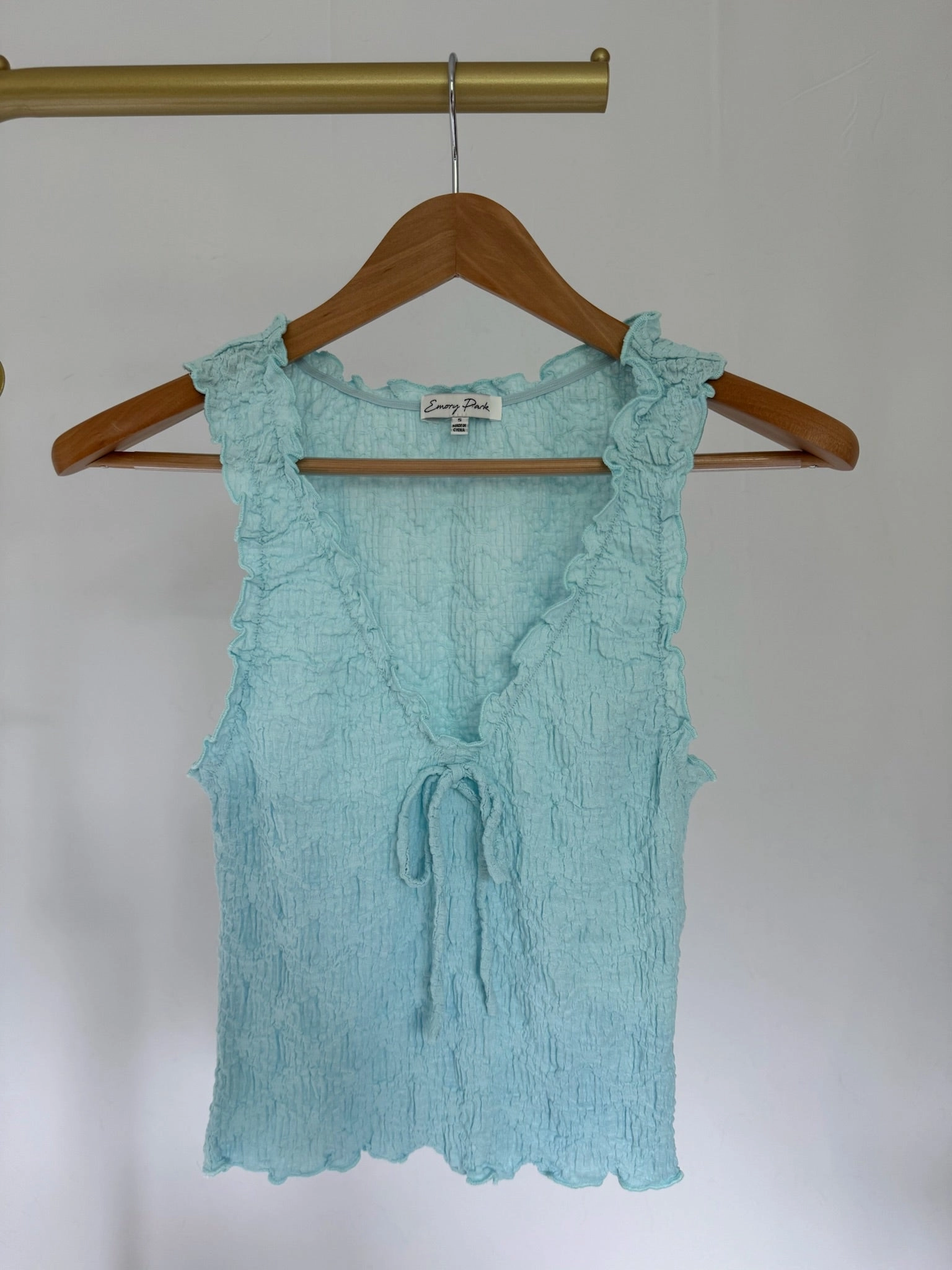 Weight Distributing Design POOL PARTY Ruffle Top