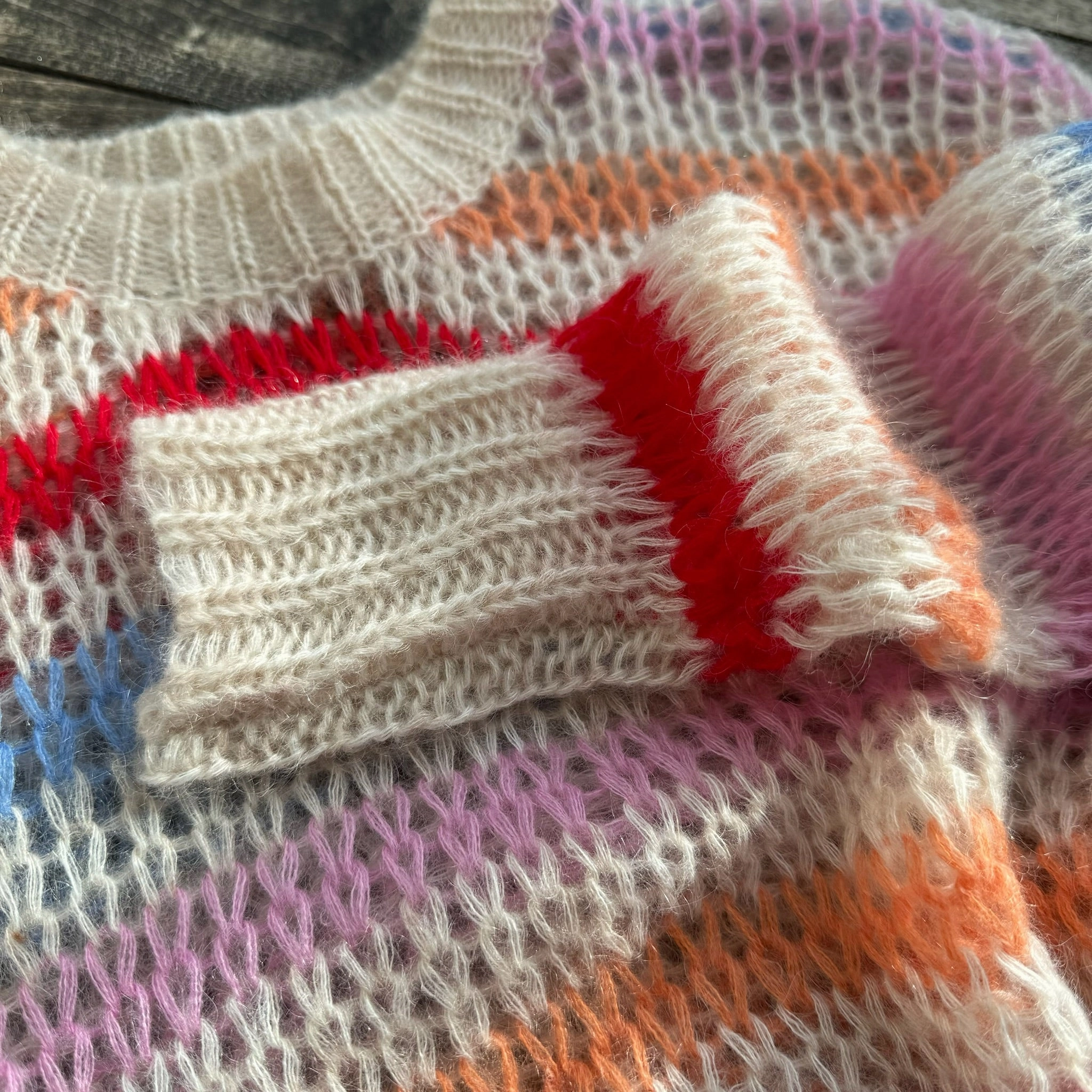 Ultimate Comfort Layering Piece POPSICLE Loose Knit Sweater