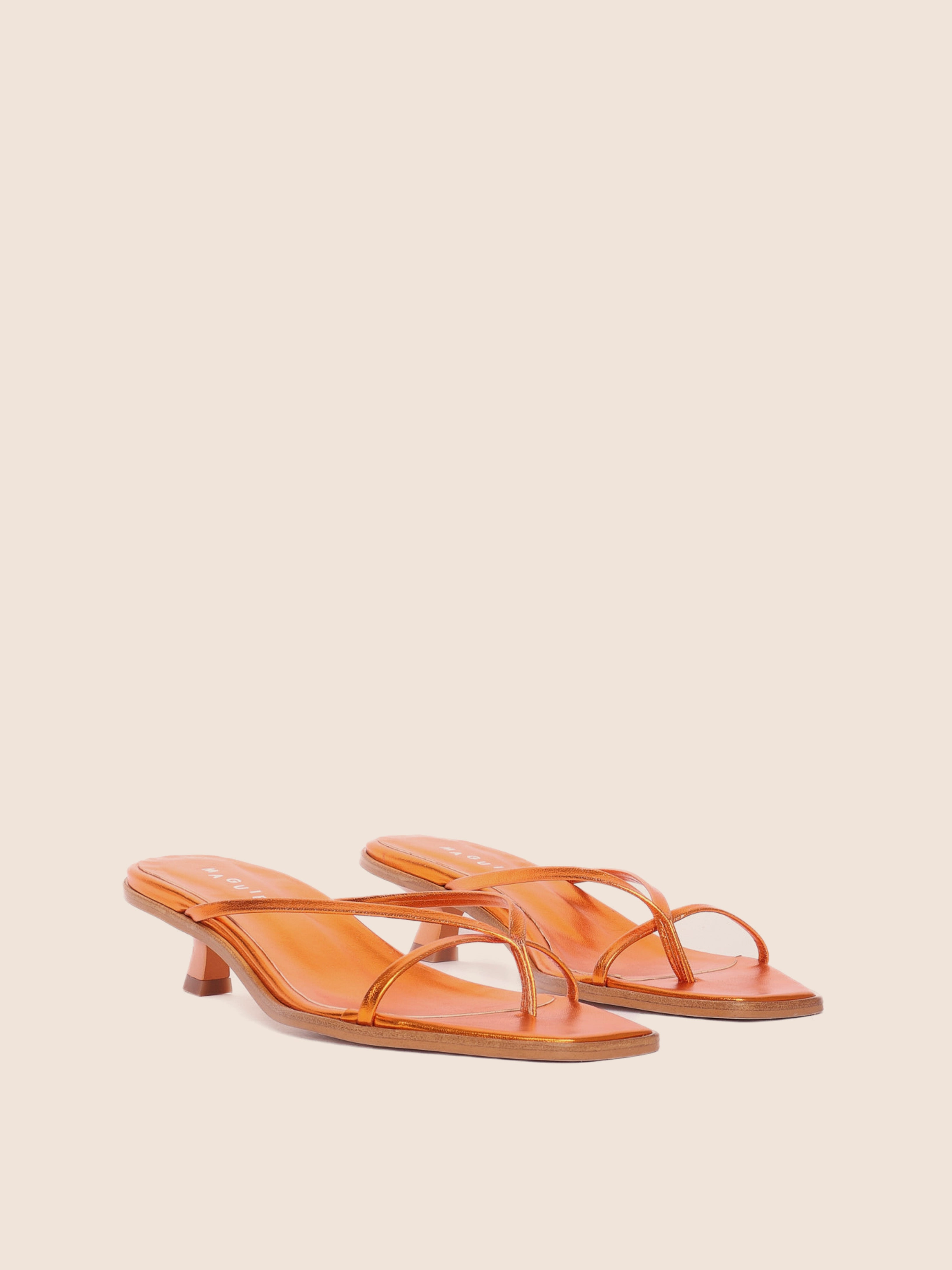 Mold resistant Ulla Orange Sandal