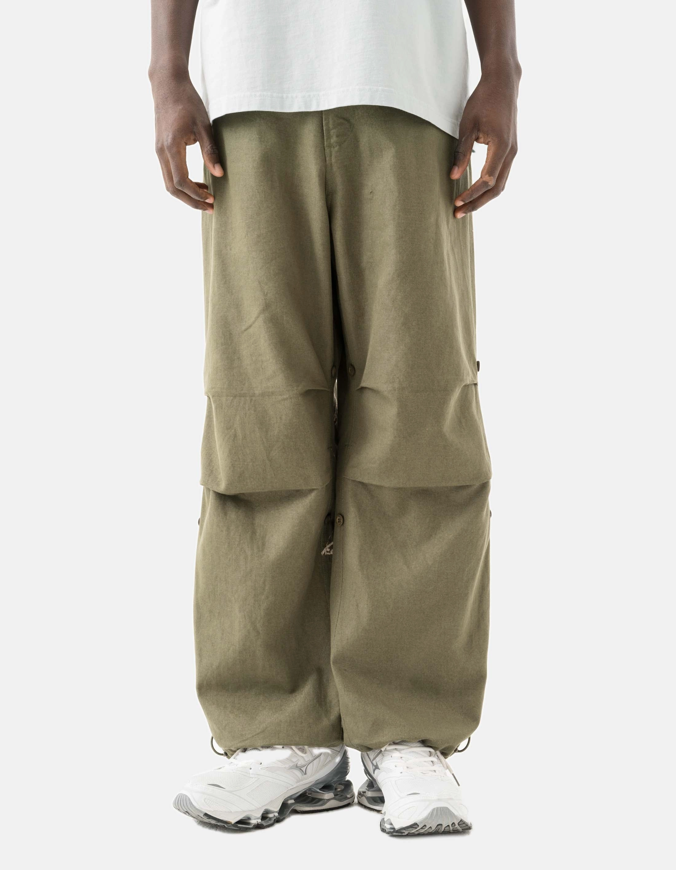 Windproof Membrane 7087 The Bering Strait Embroidered Loose Snopants? Olive OG-107F