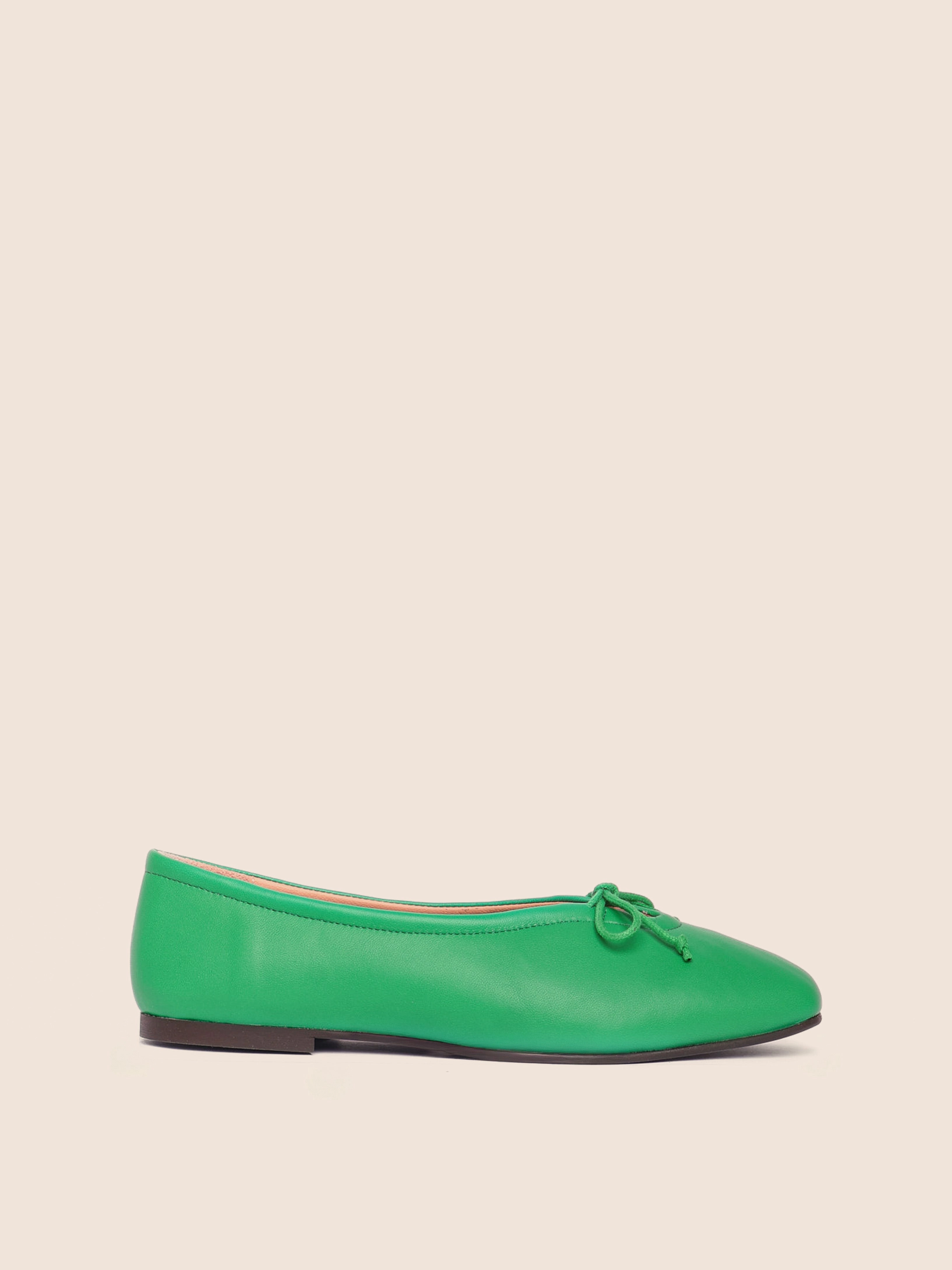 Prato Green Ballerina Easy Slip-On Shoes