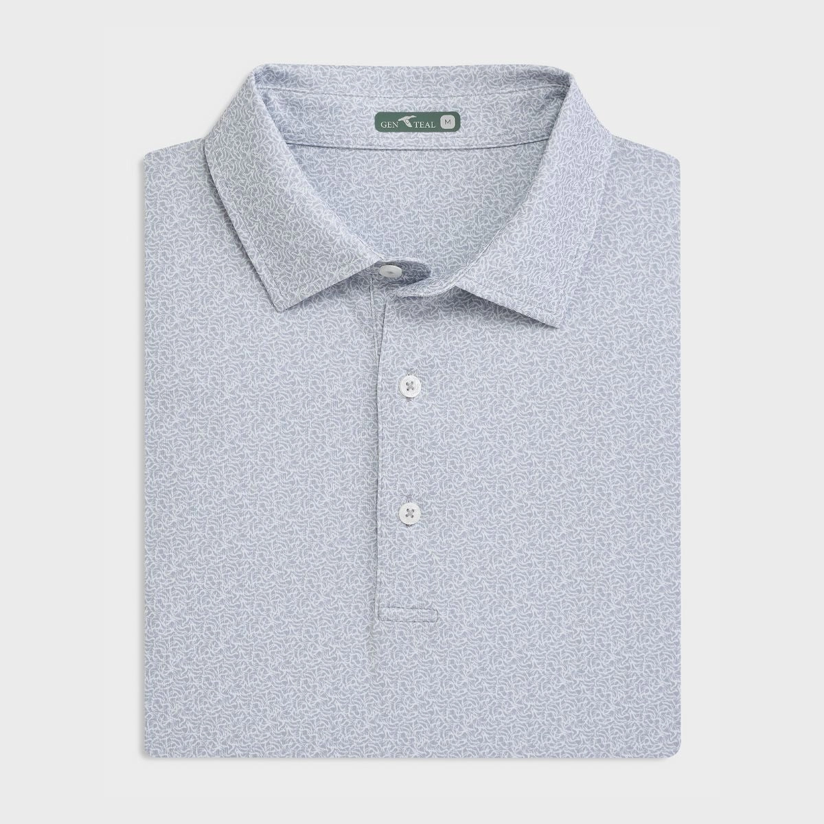 Interlock Cotton Frost Antlers Printed Performance Polo