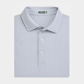 Interlock Cotton Frost Antlers Printed Performance Polo