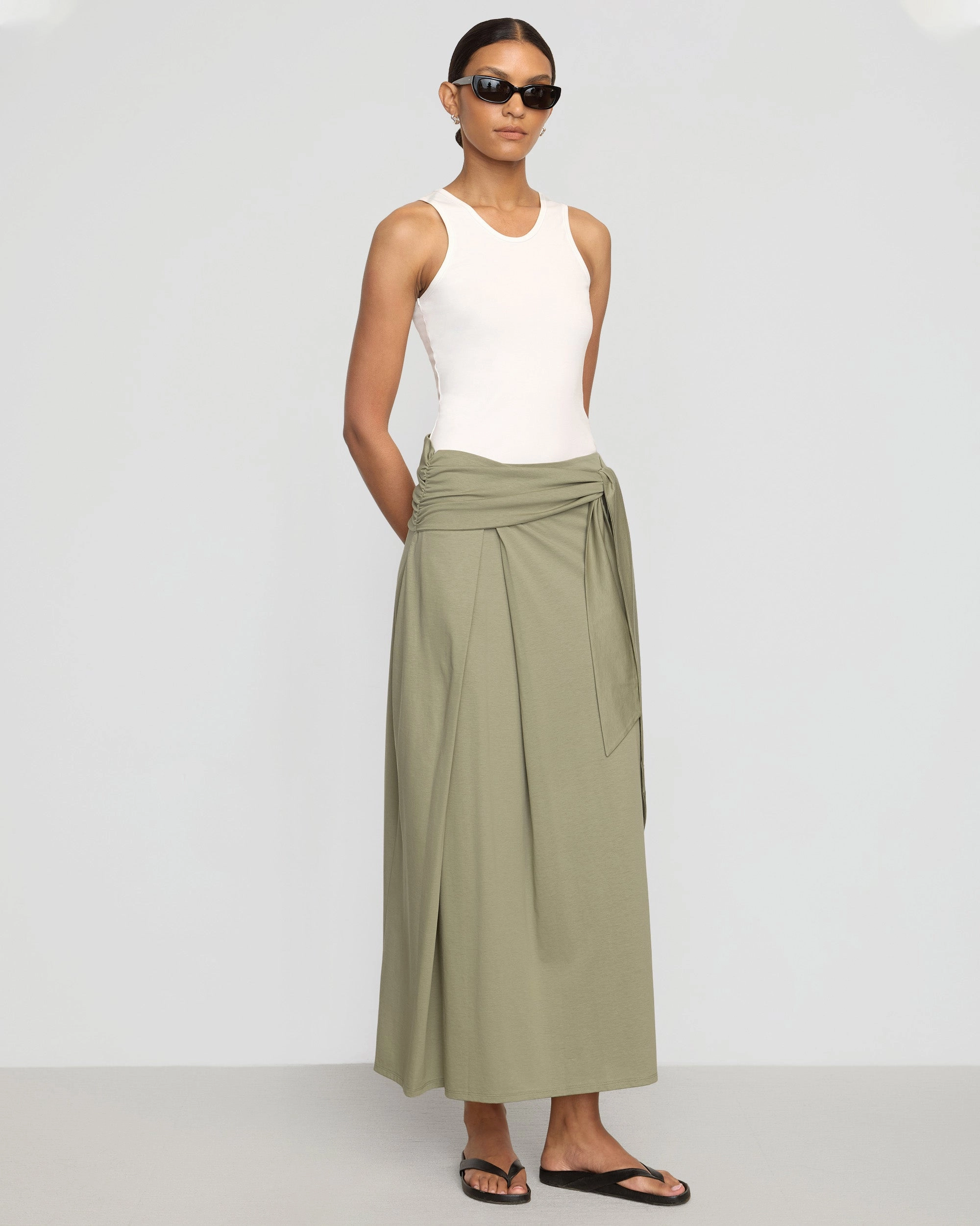 Movie Night Prithi Scoop-Neck Tank