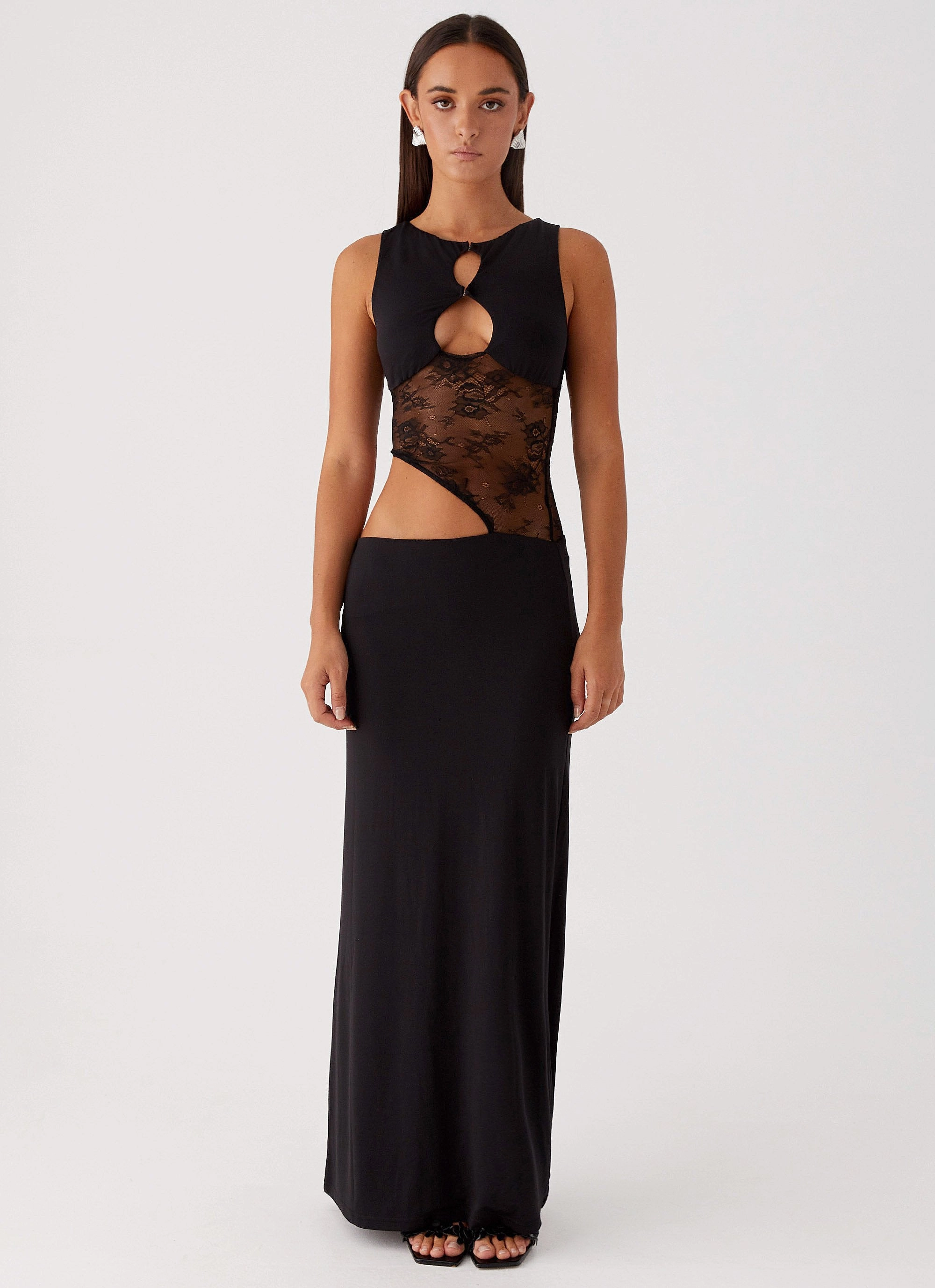 Prophecy Maxi Dress - Black Perfect Layering Night Vibes