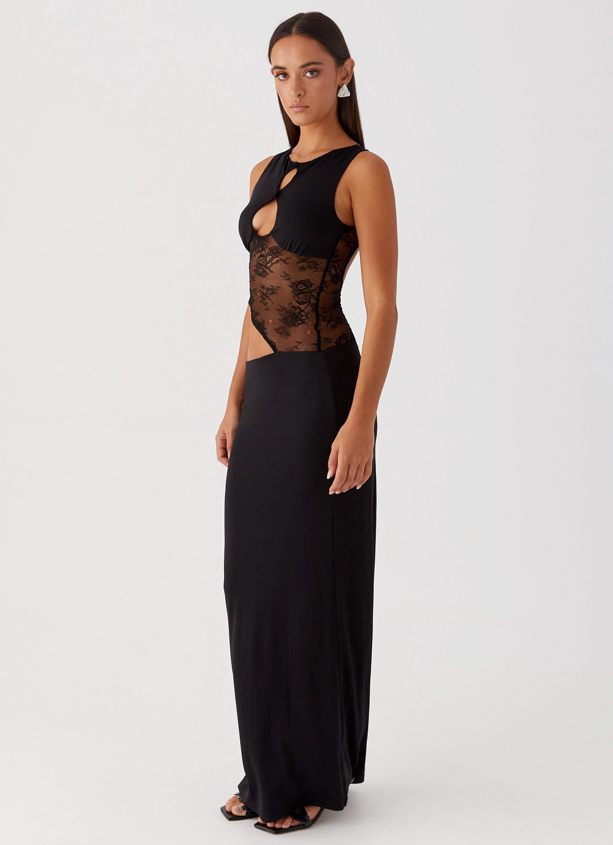 Prophecy Maxi Dress - Black Loose Flow Soft Cut