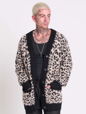 Light Fit Layered Wearable Punk's Not Dead Cardigan
