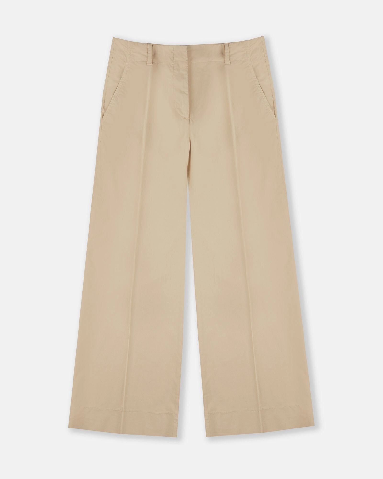 Snag Free Fabric Regular fit cotton poplin trousers