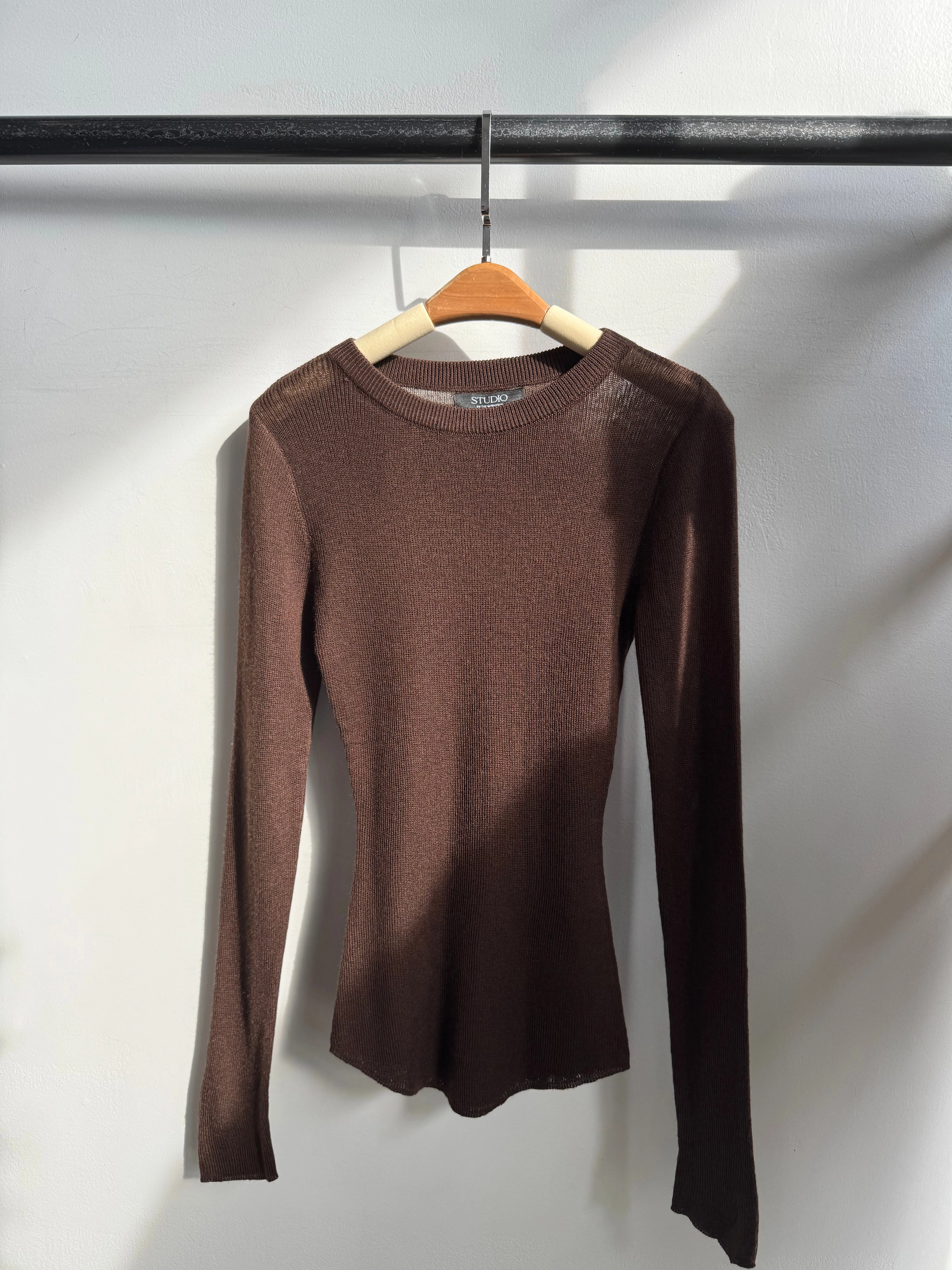 CITYSCAPE Sweater Flex Knit Ribbing