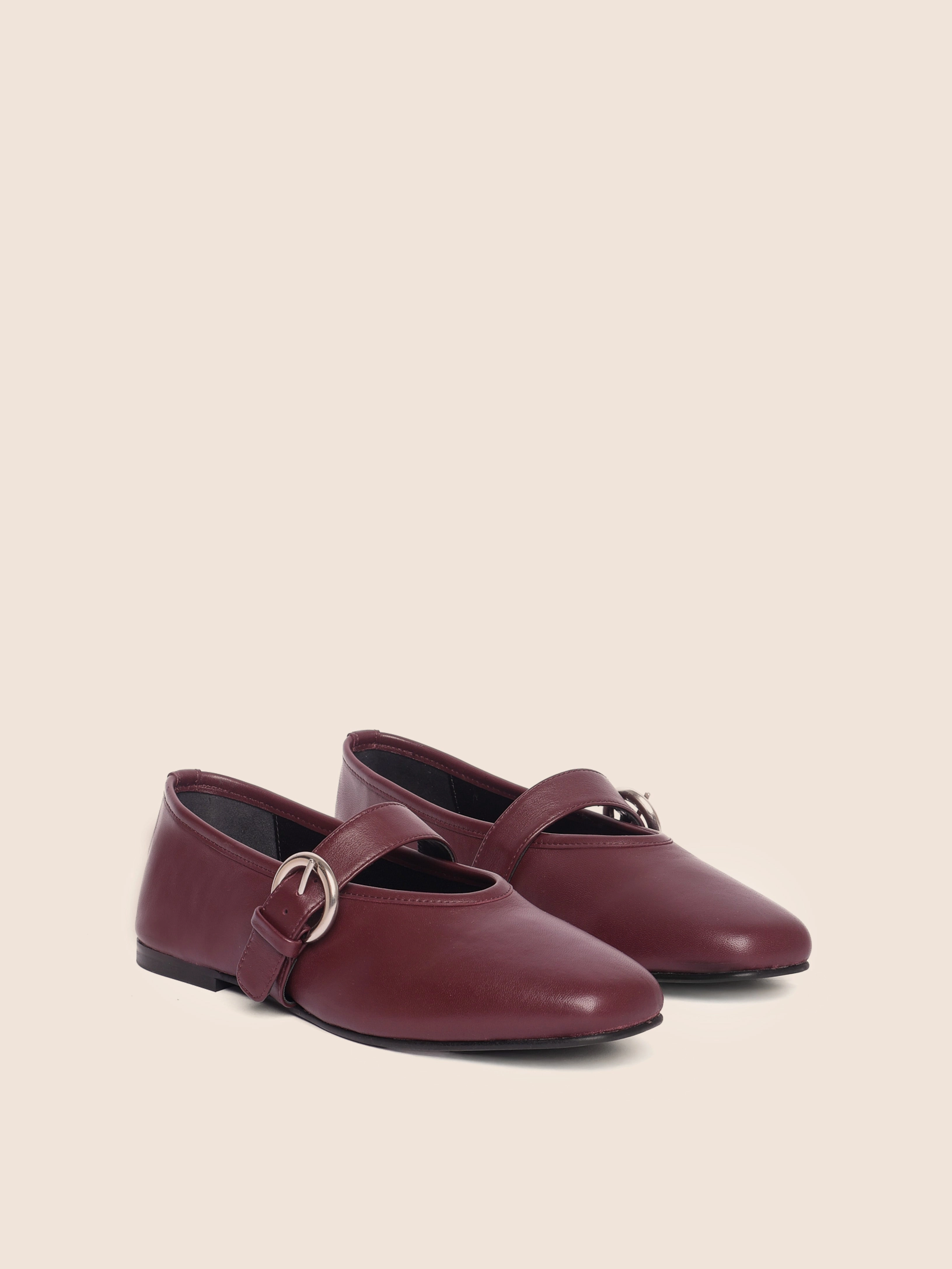 Aveiro Bordeaux Ballerina Practical Comfort