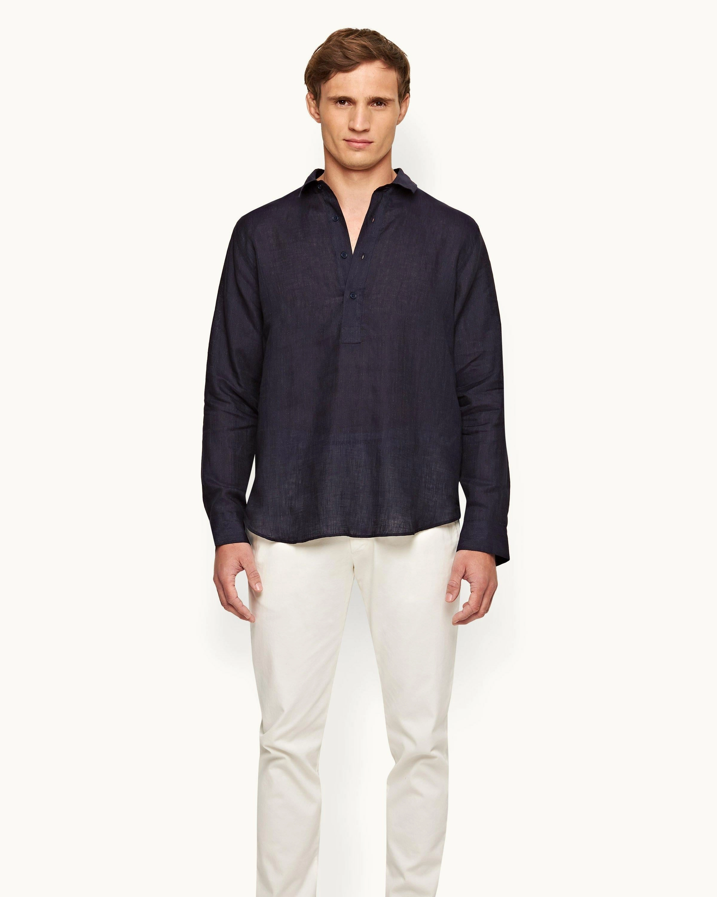 Regular Fit Percy Linen