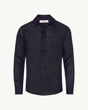 Percy Linen Sleepwear Denim Blend