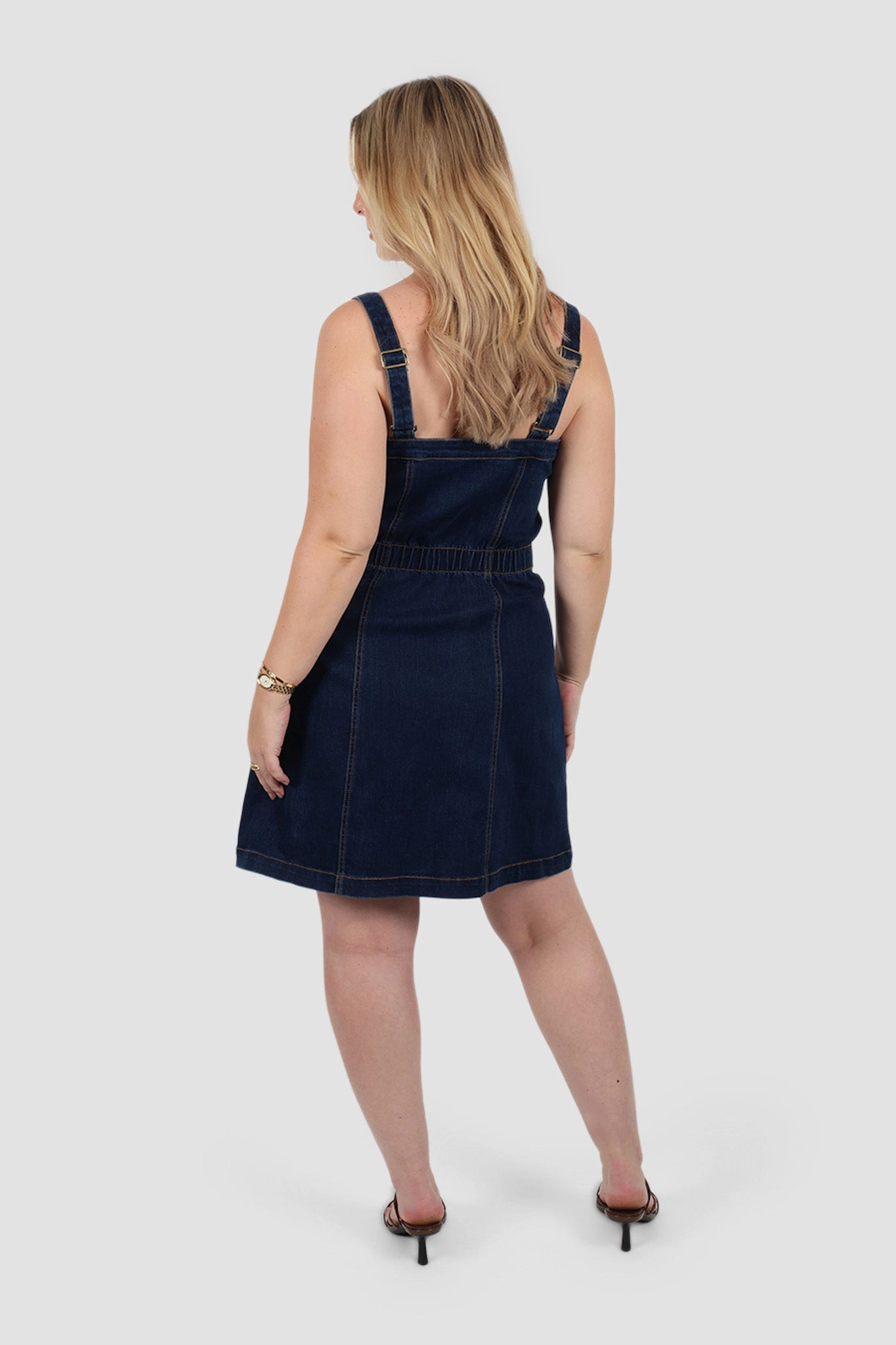 RAYLA DENIM DRESS MIDNIGHT Light Motion