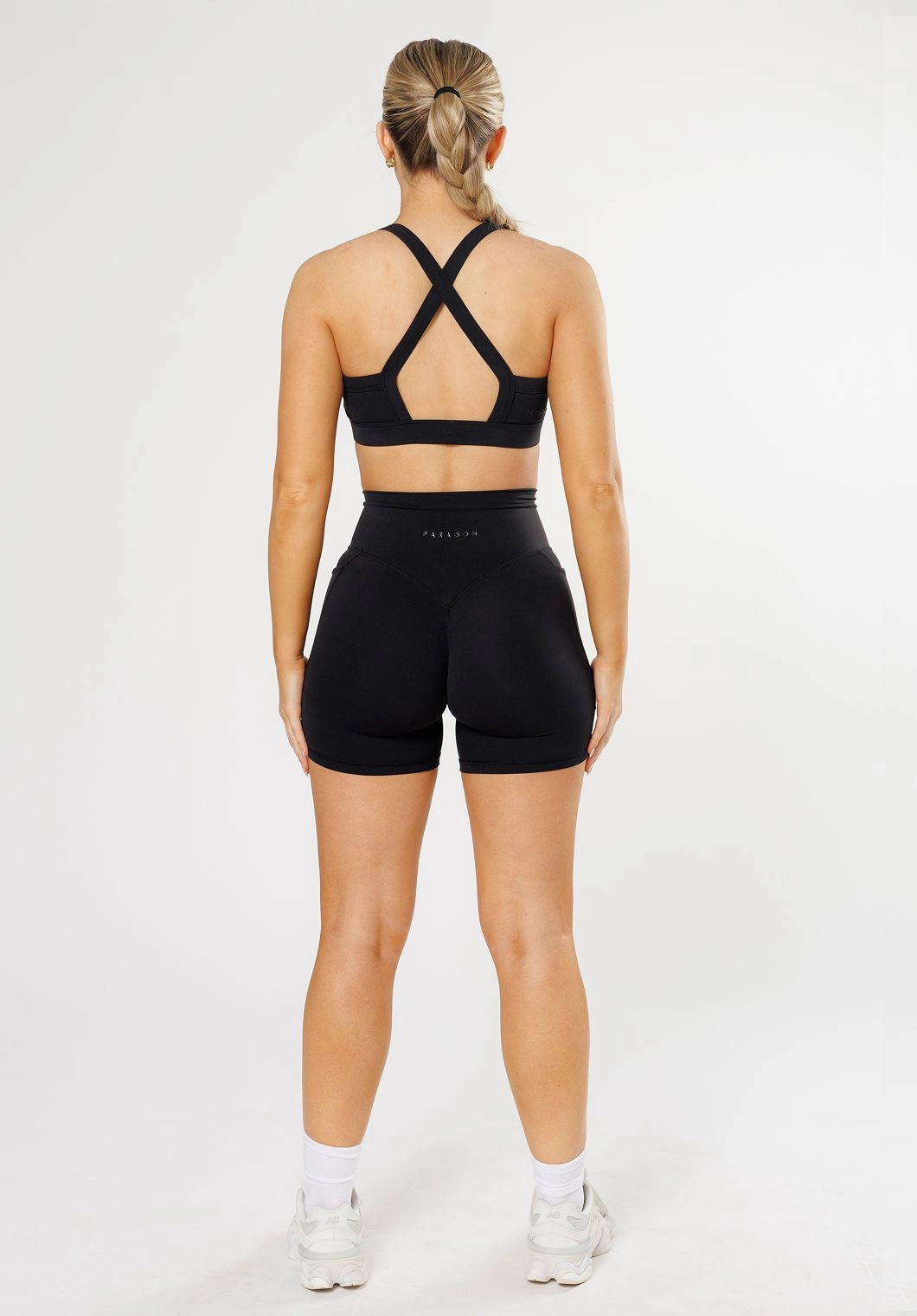 Four Way Stretch Fabric Travel Friendly RecStretch Empower Sculptseam?  Plus Pocket Short Black