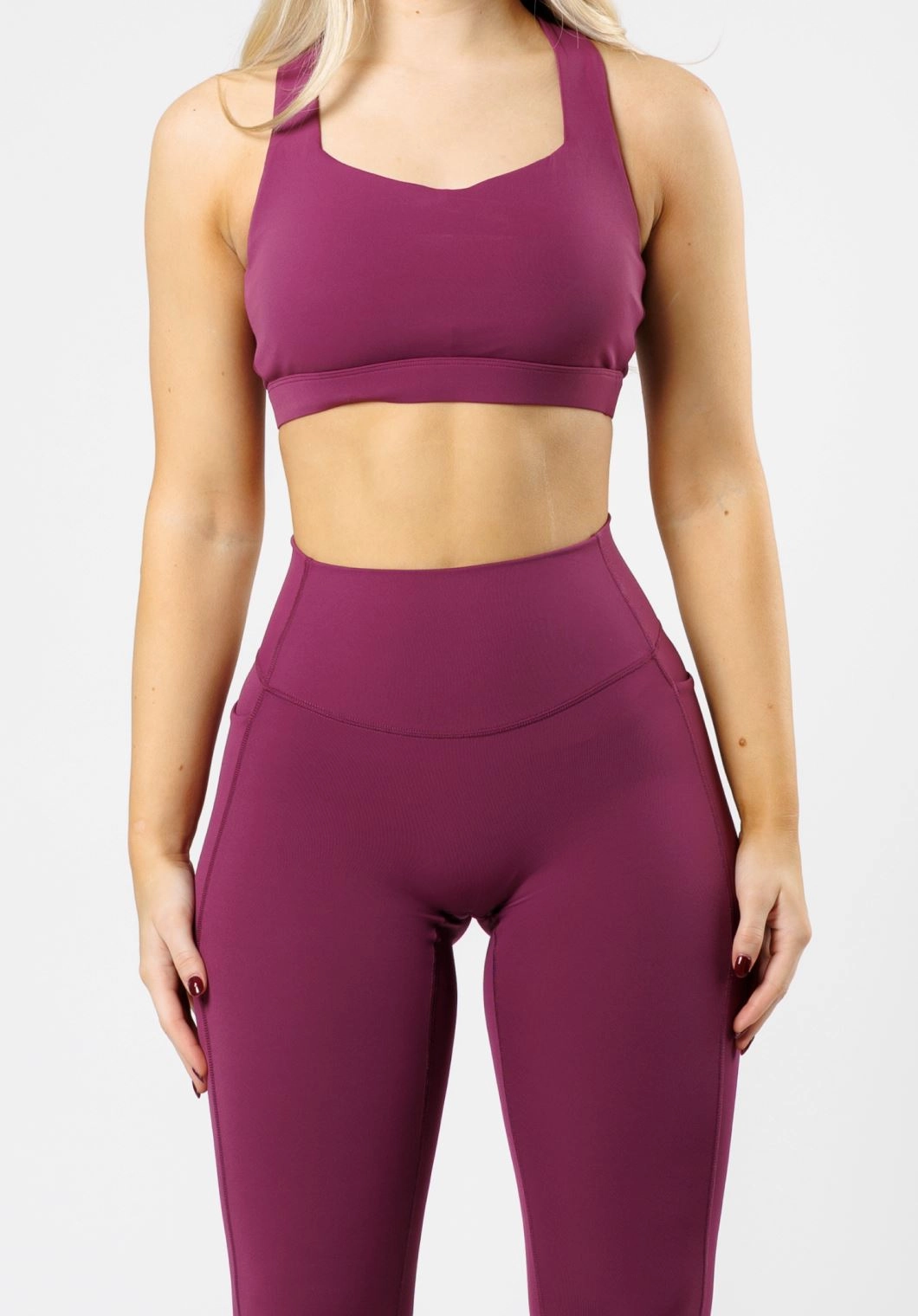 Breathable wear RecStretch? Empower Sculptseam? Plus Pocket Legging Bright Violet
